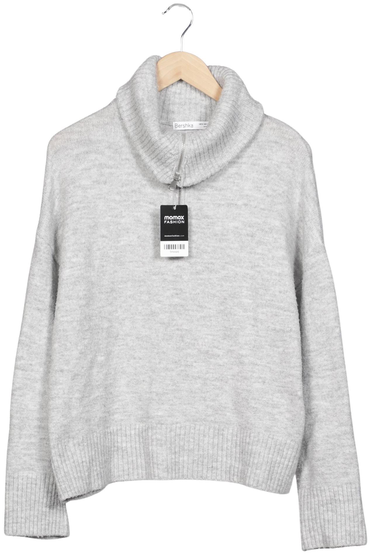 

bershka Damen Pullover, grau, Gr. 38