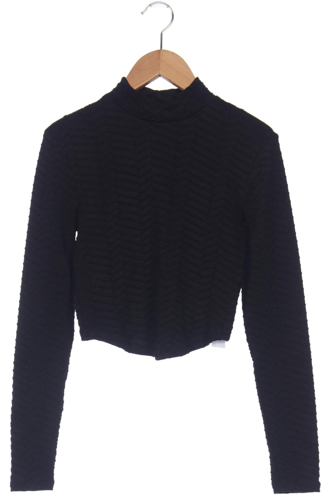 

bershka Damen Pullover, schwarz, Gr. 36