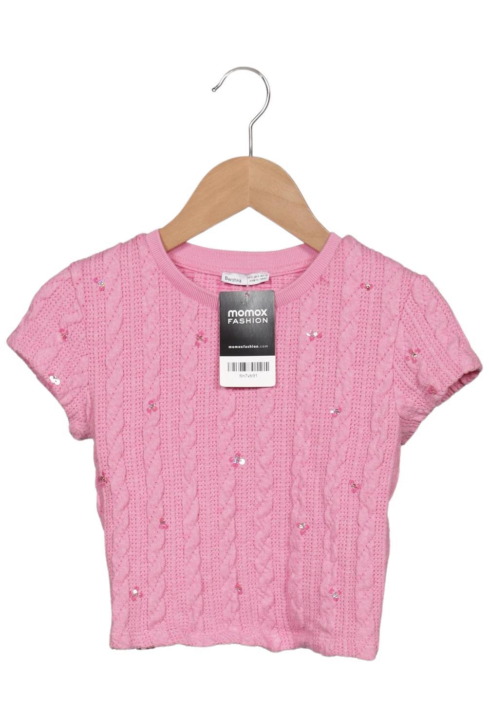 

bershka Damen Pullover, pink, Gr. 36