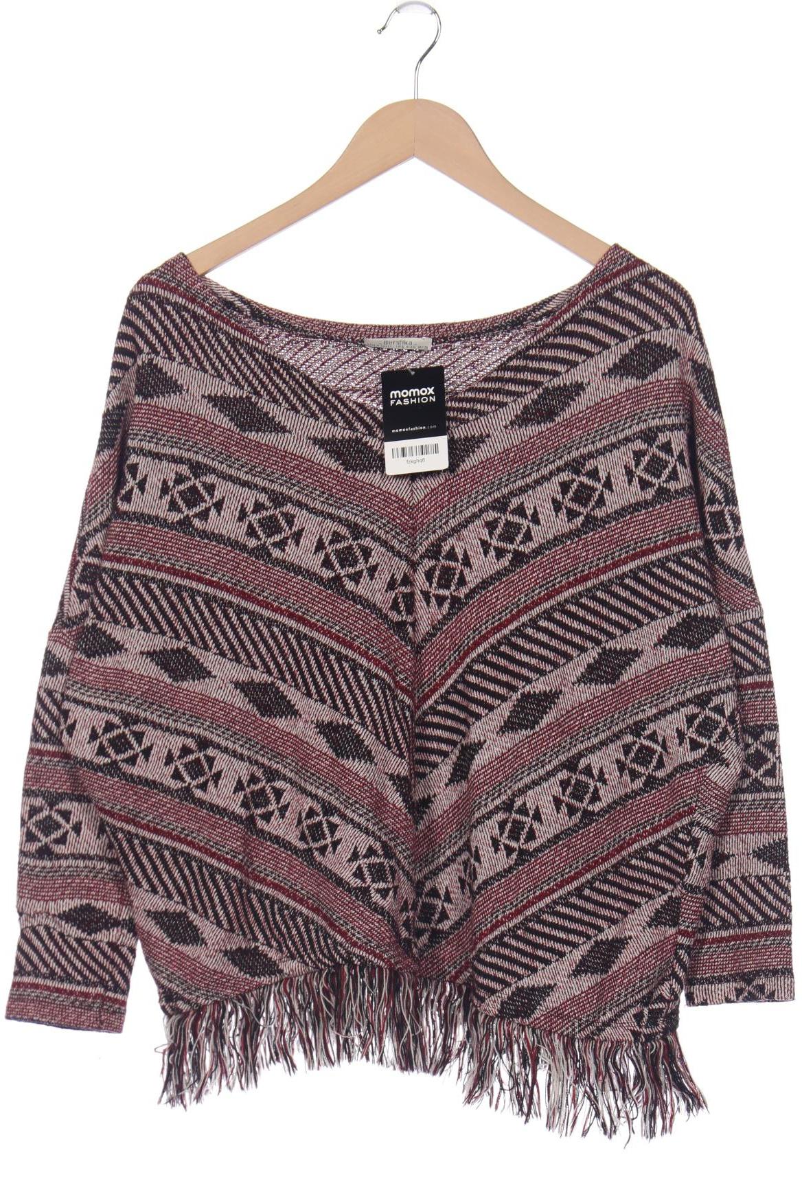 

bershka Damen Pullover, bordeaux, Gr. 36