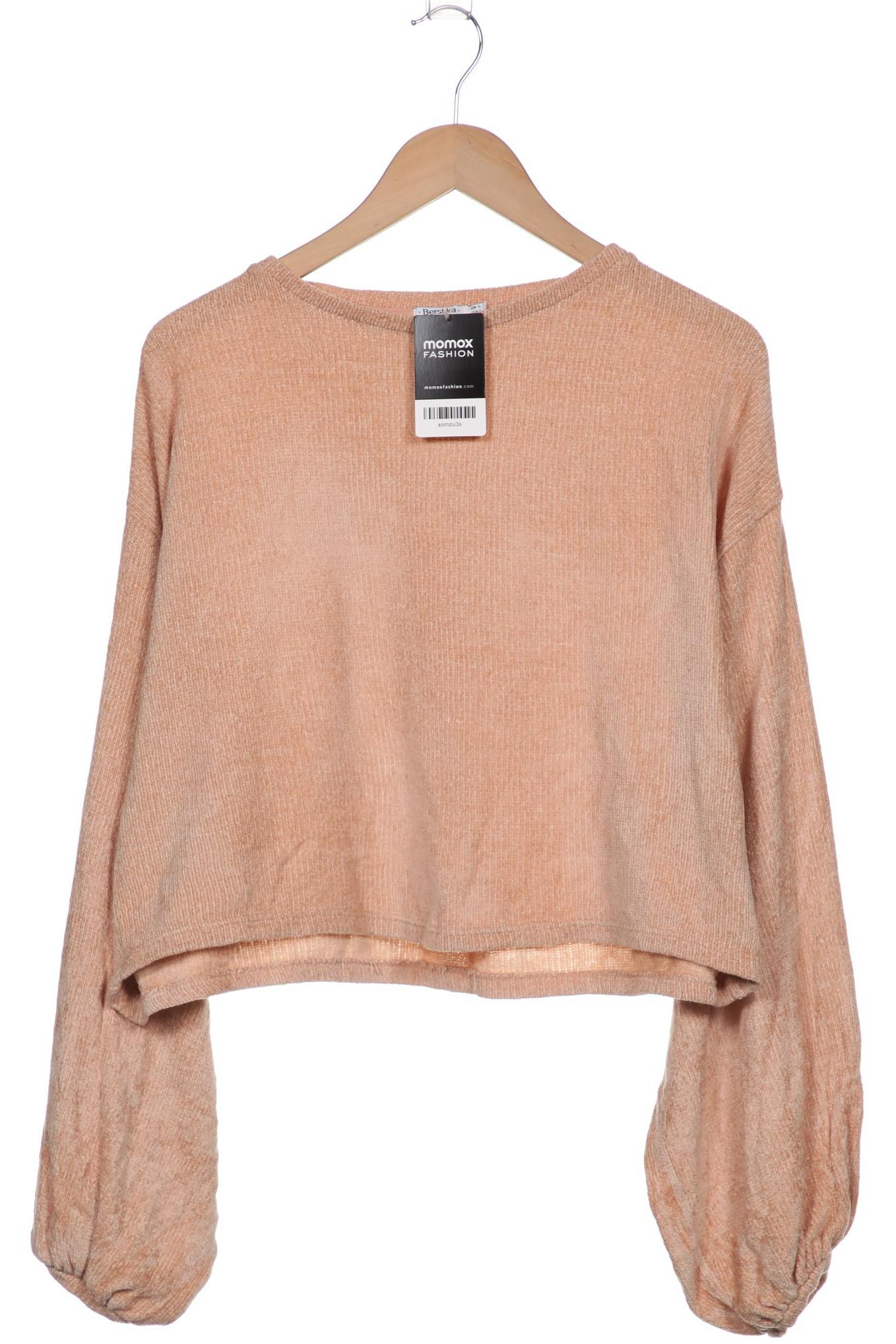 

bershka Damen Pullover, beige, Gr. 36