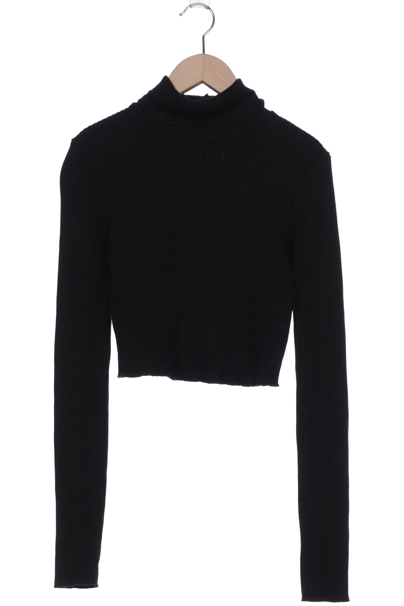 

bershka Damen Pullover, schwarz, Gr. 42