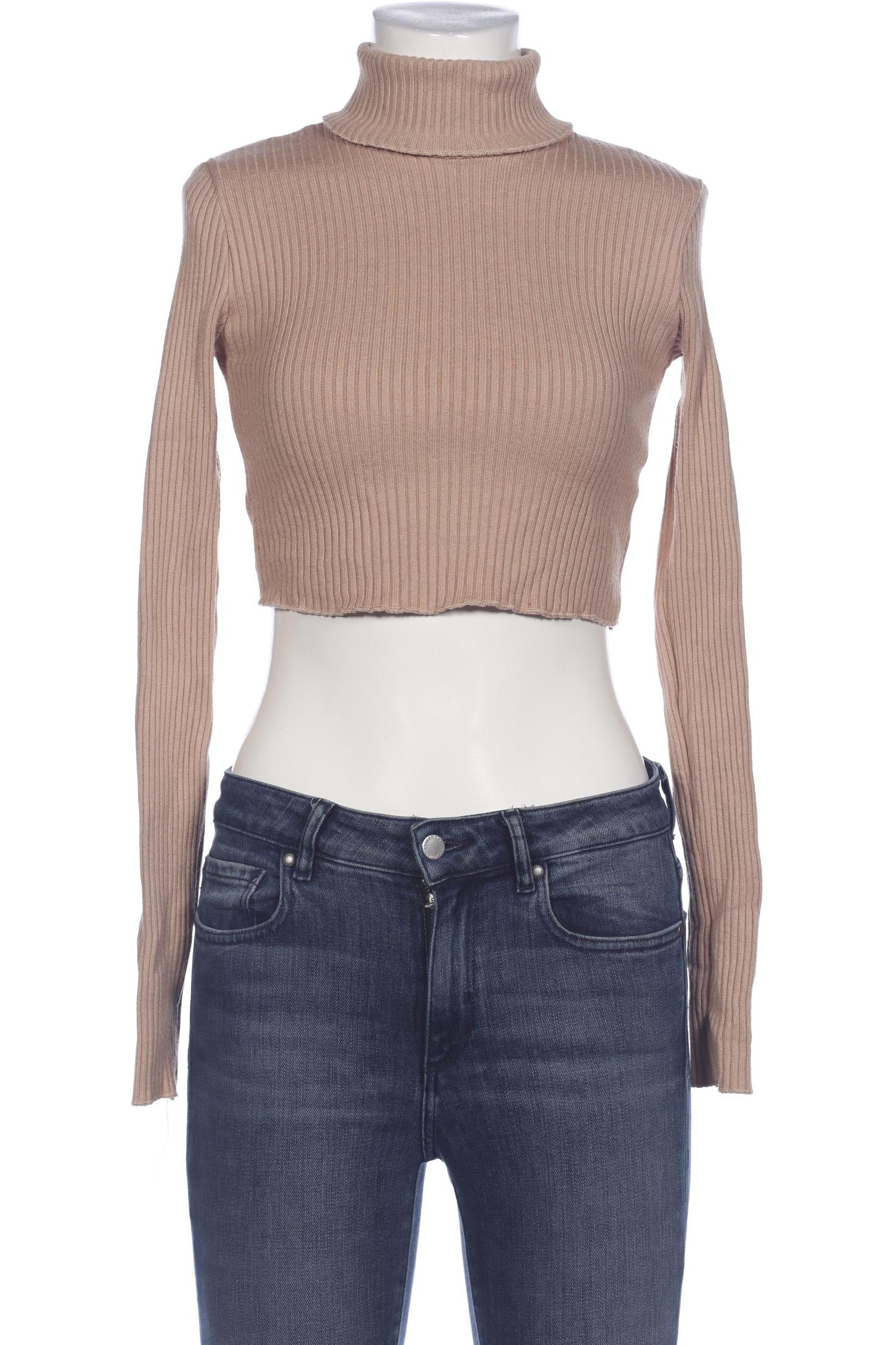 

bershka Damen Pullover, beige