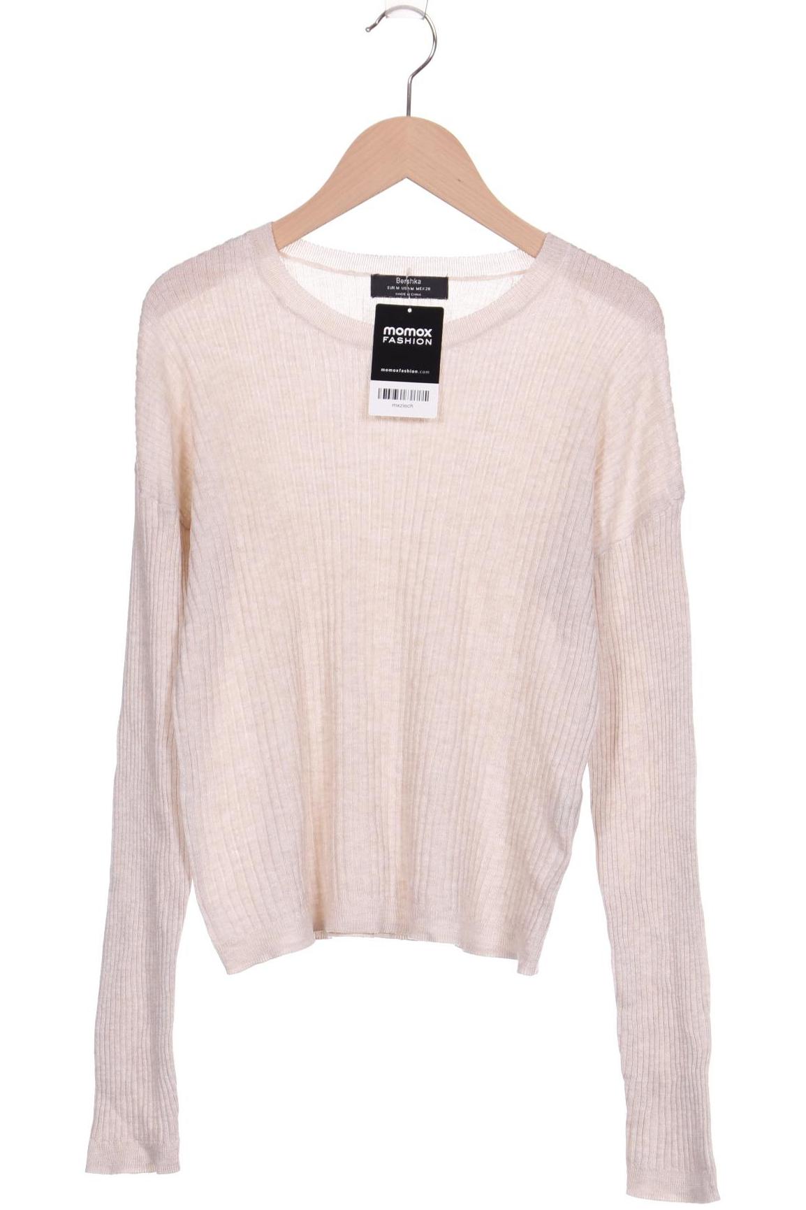 

bershka Damen Pullover, beige, Gr. 38