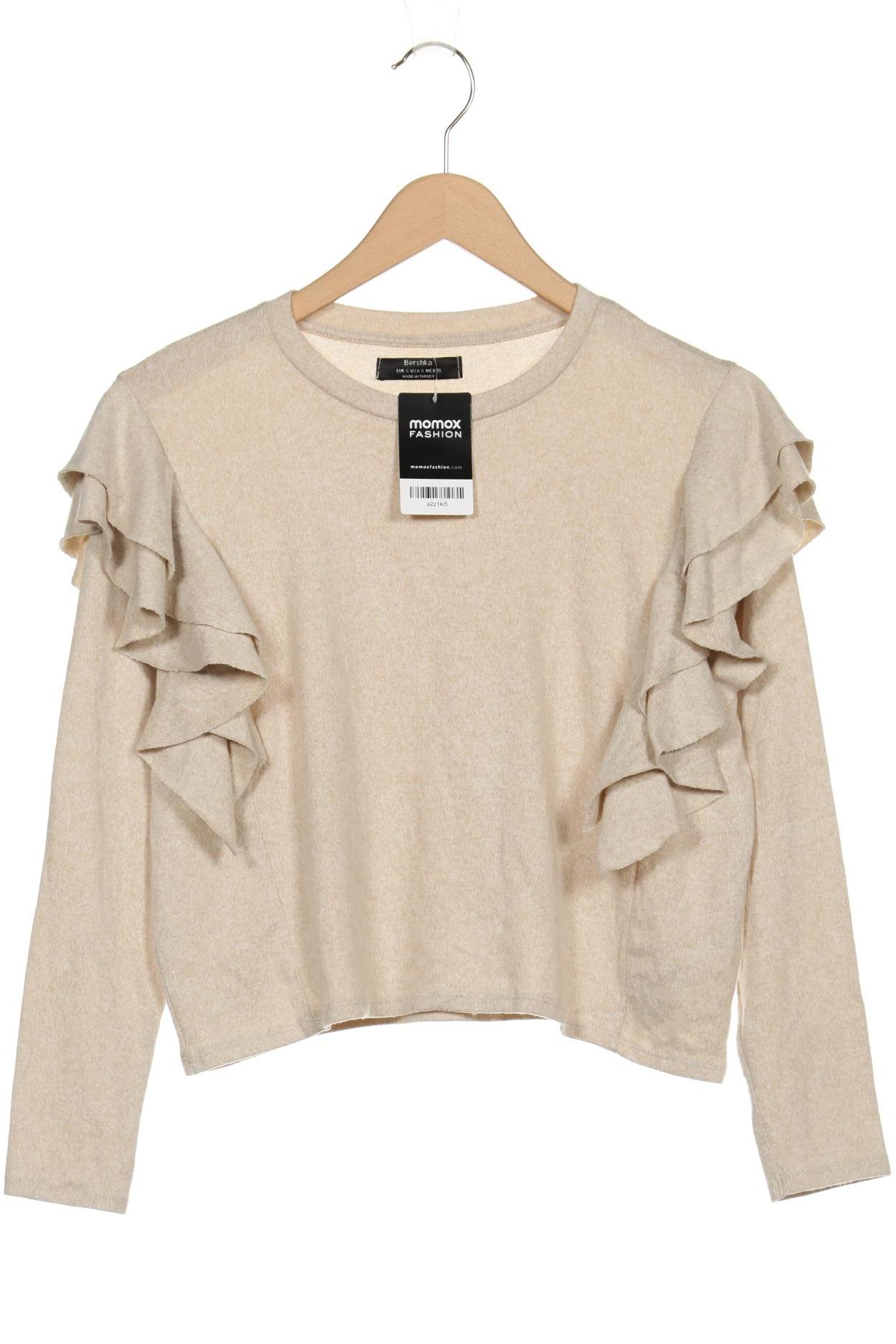 

bershka Damen Pullover, beige, Gr. 36