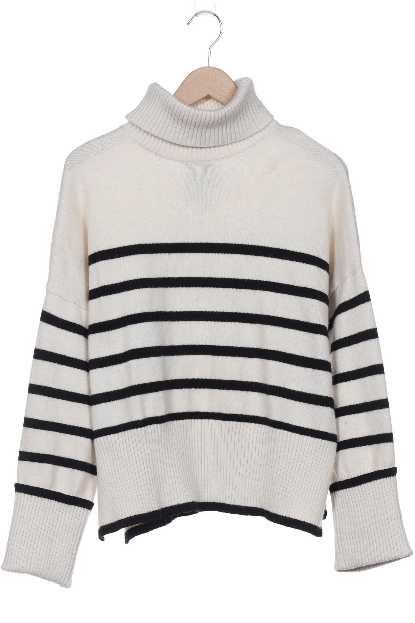 

bershka Damen Pullover, cremeweiß, Gr. 38