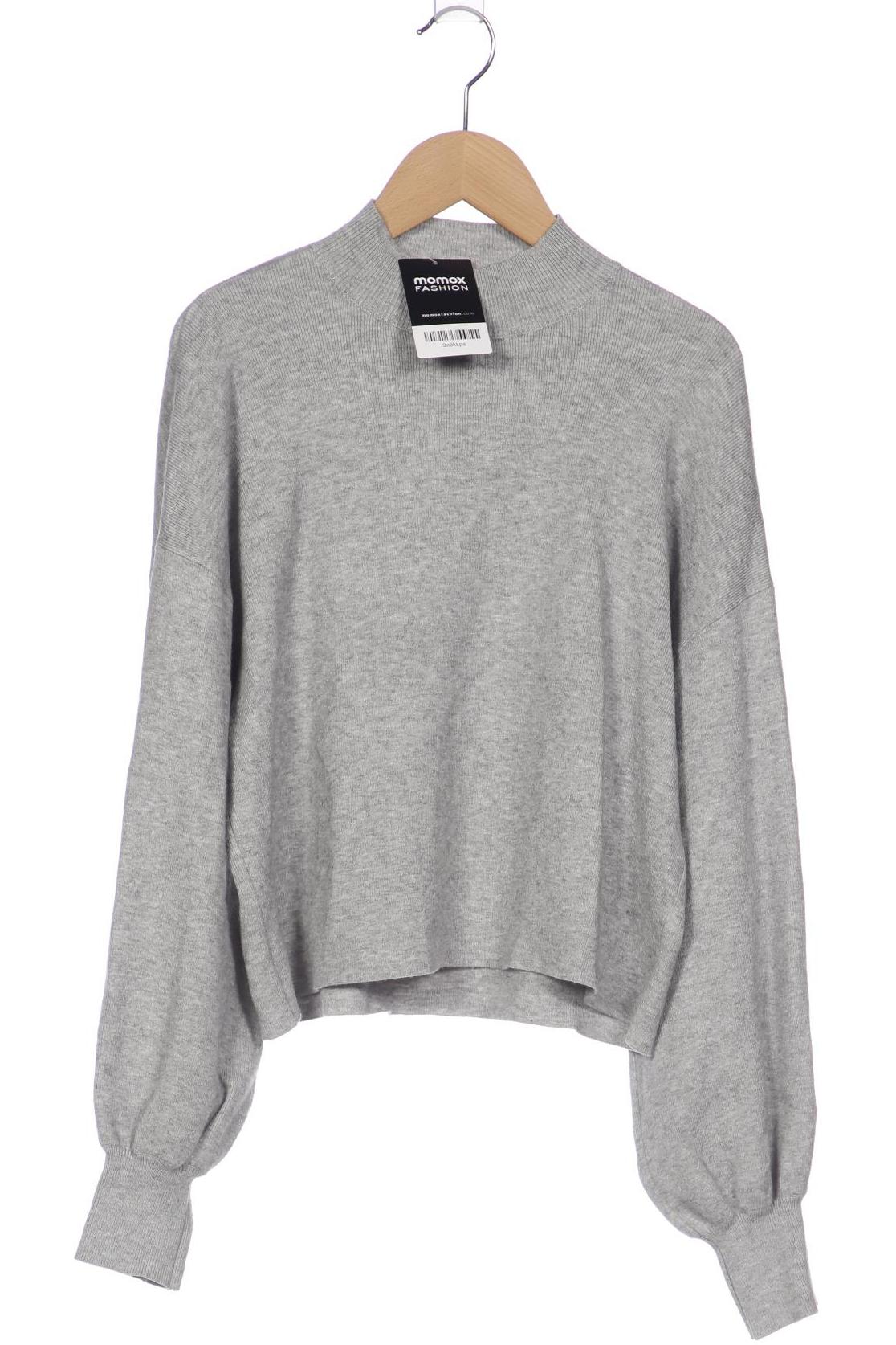 

bershka Damen Pullover, grau, Gr. 36