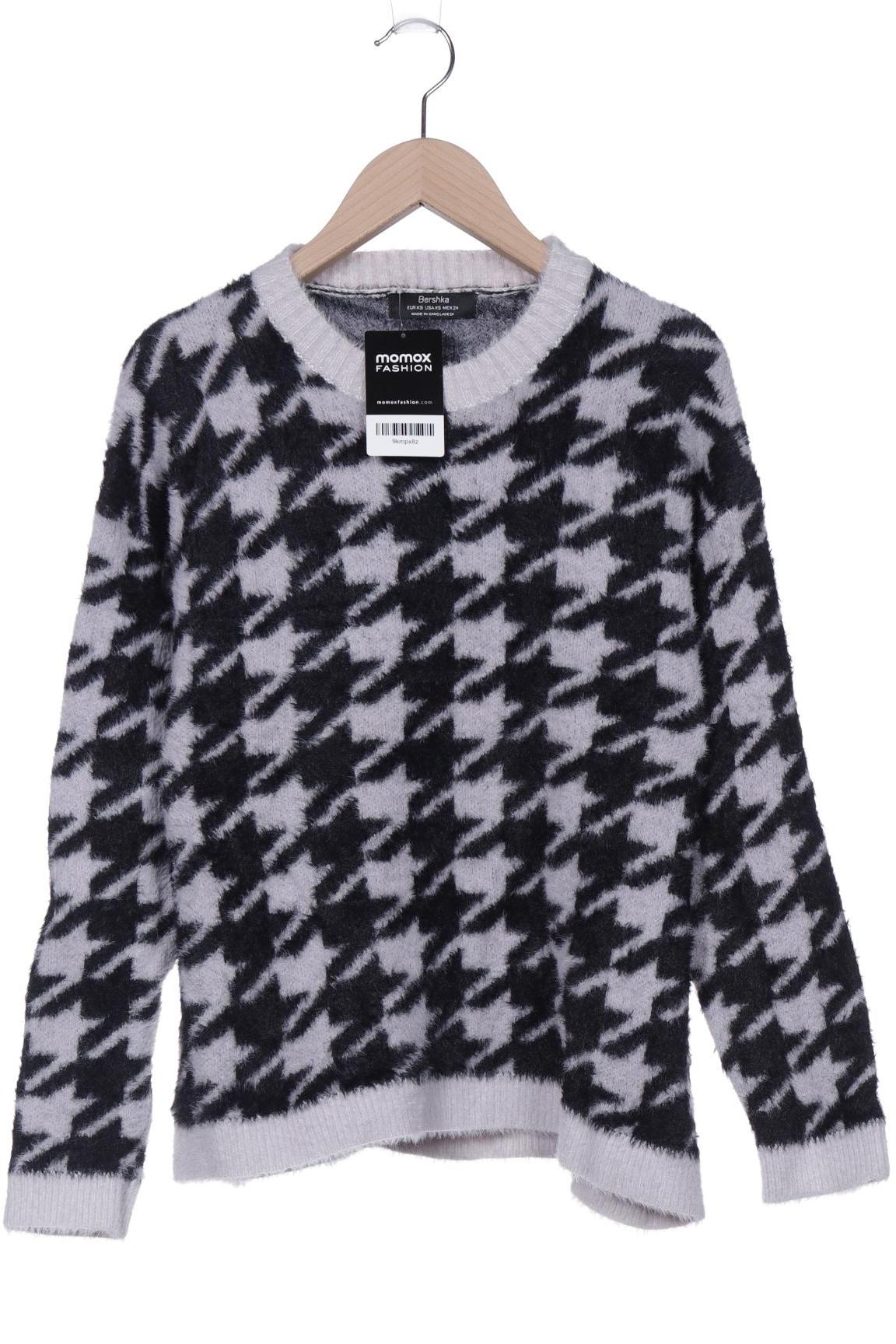 

bershka Damen Pullover, schwarz, Gr. 34