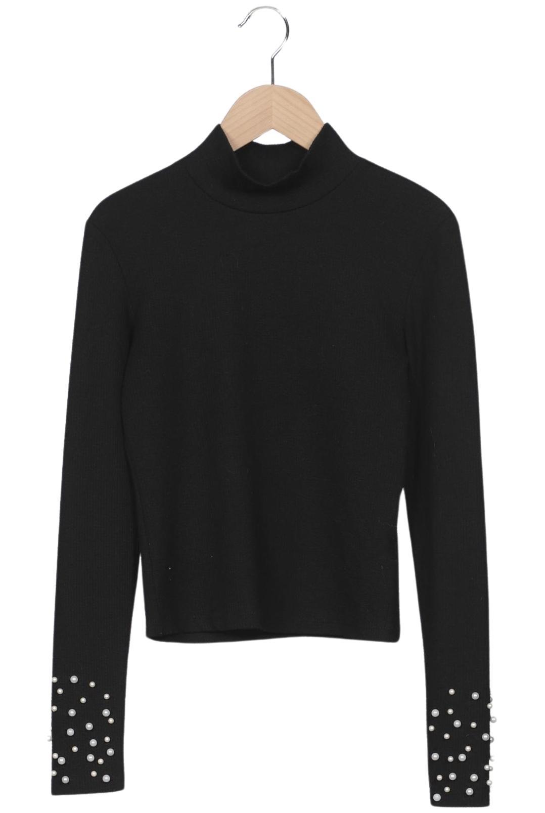 

bershka Damen Pullover, schwarz, Gr. 36