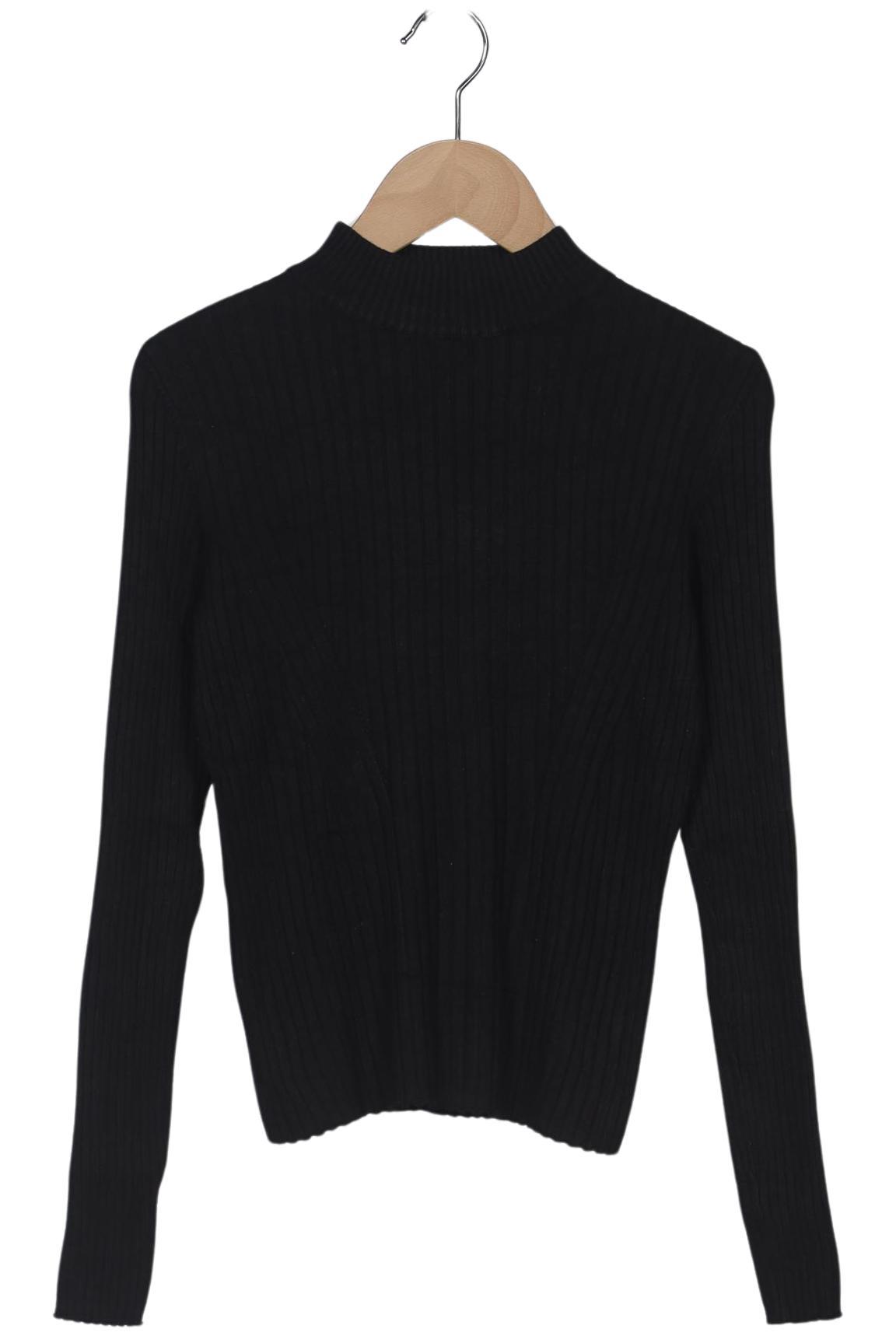 

bershka Damen Pullover, schwarz, Gr. 36