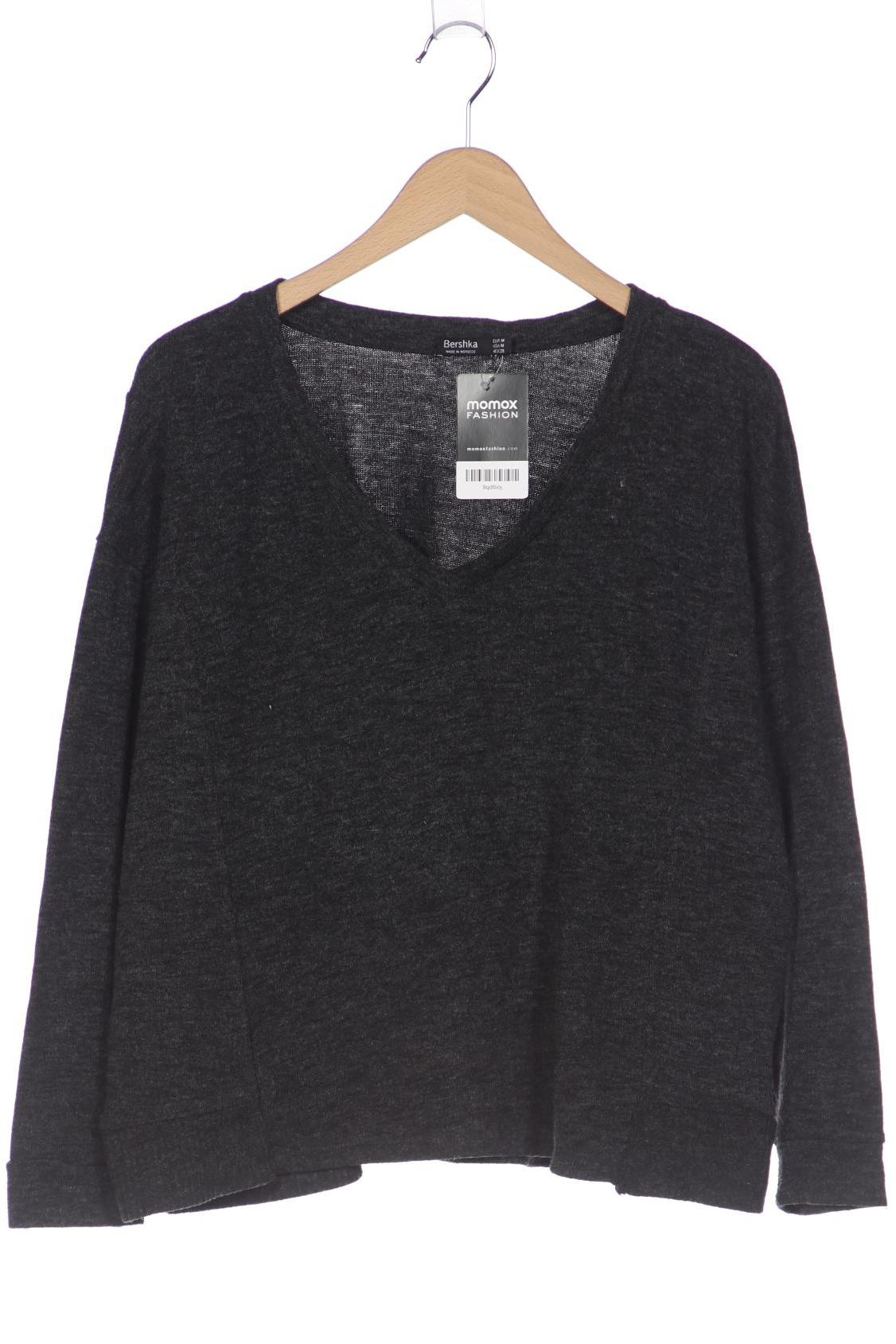 

bershka Damen Pullover, grau