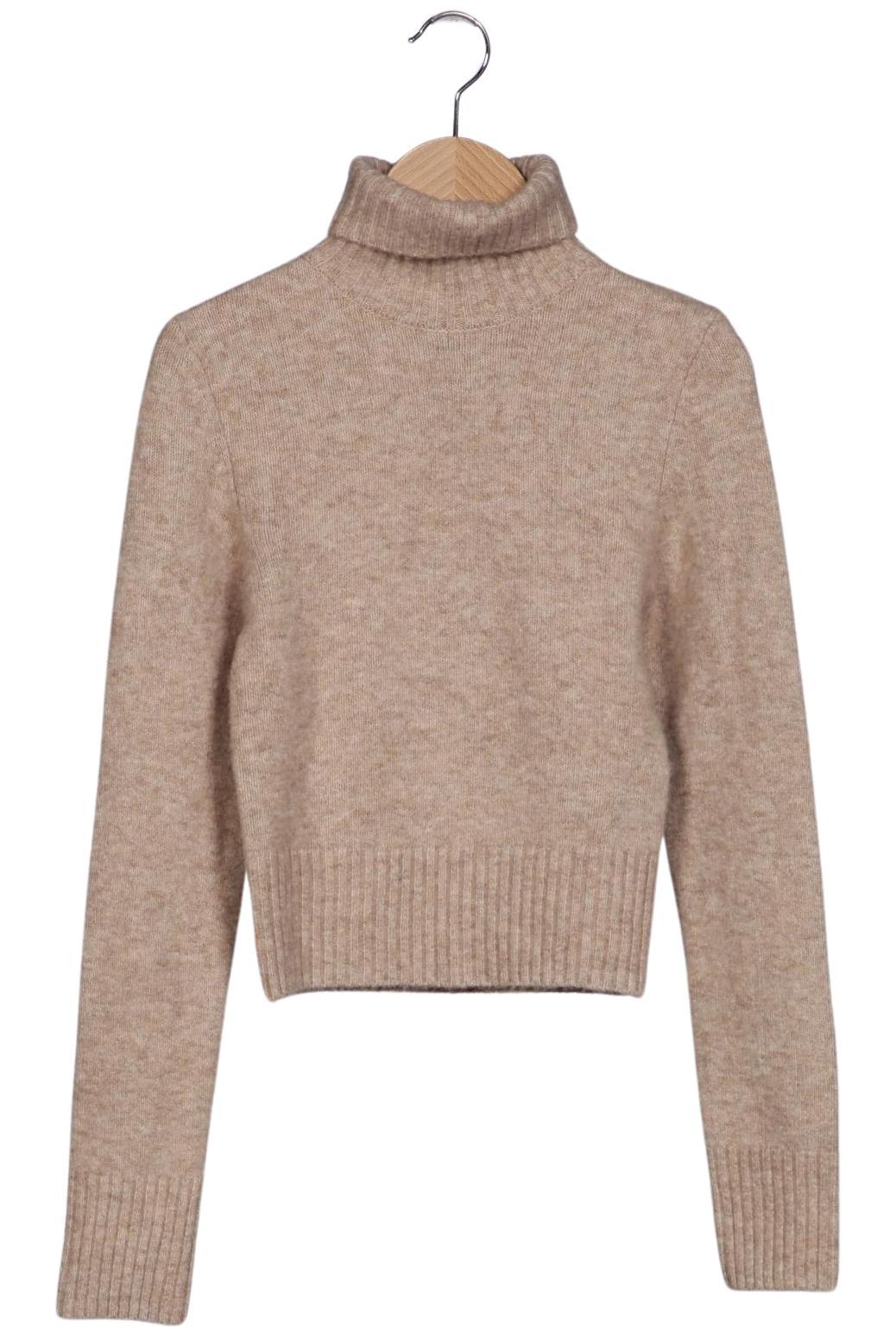 

bershka Damen Pullover, beige, Gr. 36