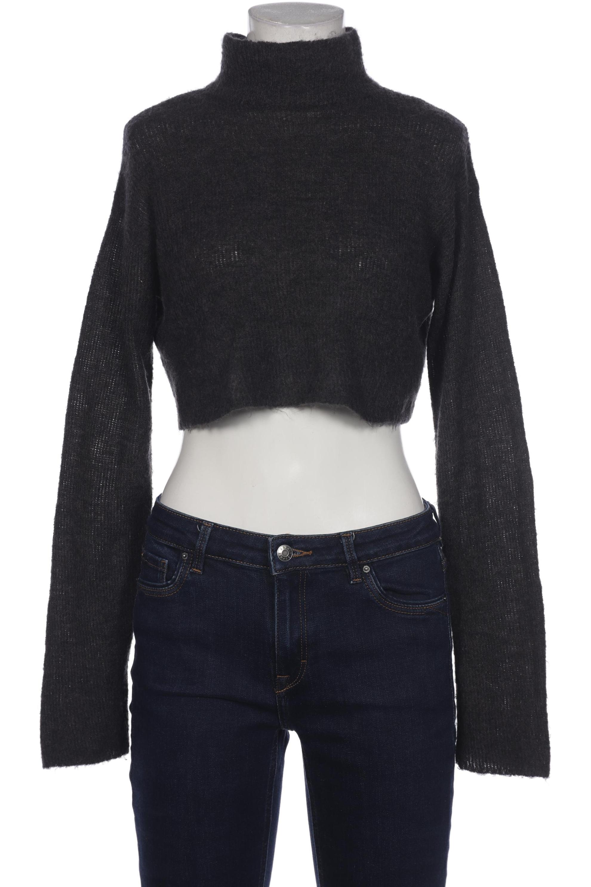 

bershka Damen Pullover, grau, Gr. 36
