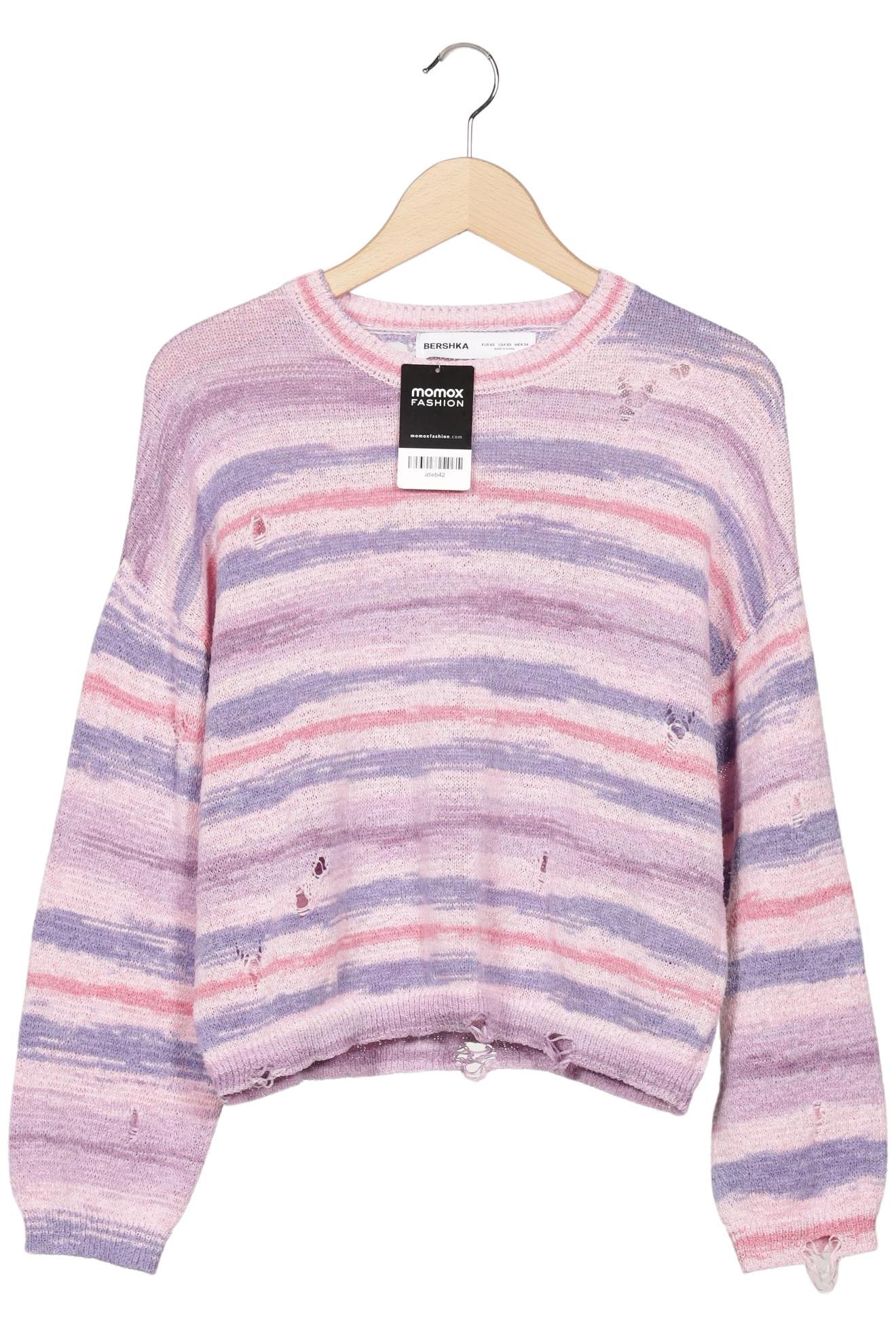 

bershka Damen Pullover, mehrfarbig, Gr. 34