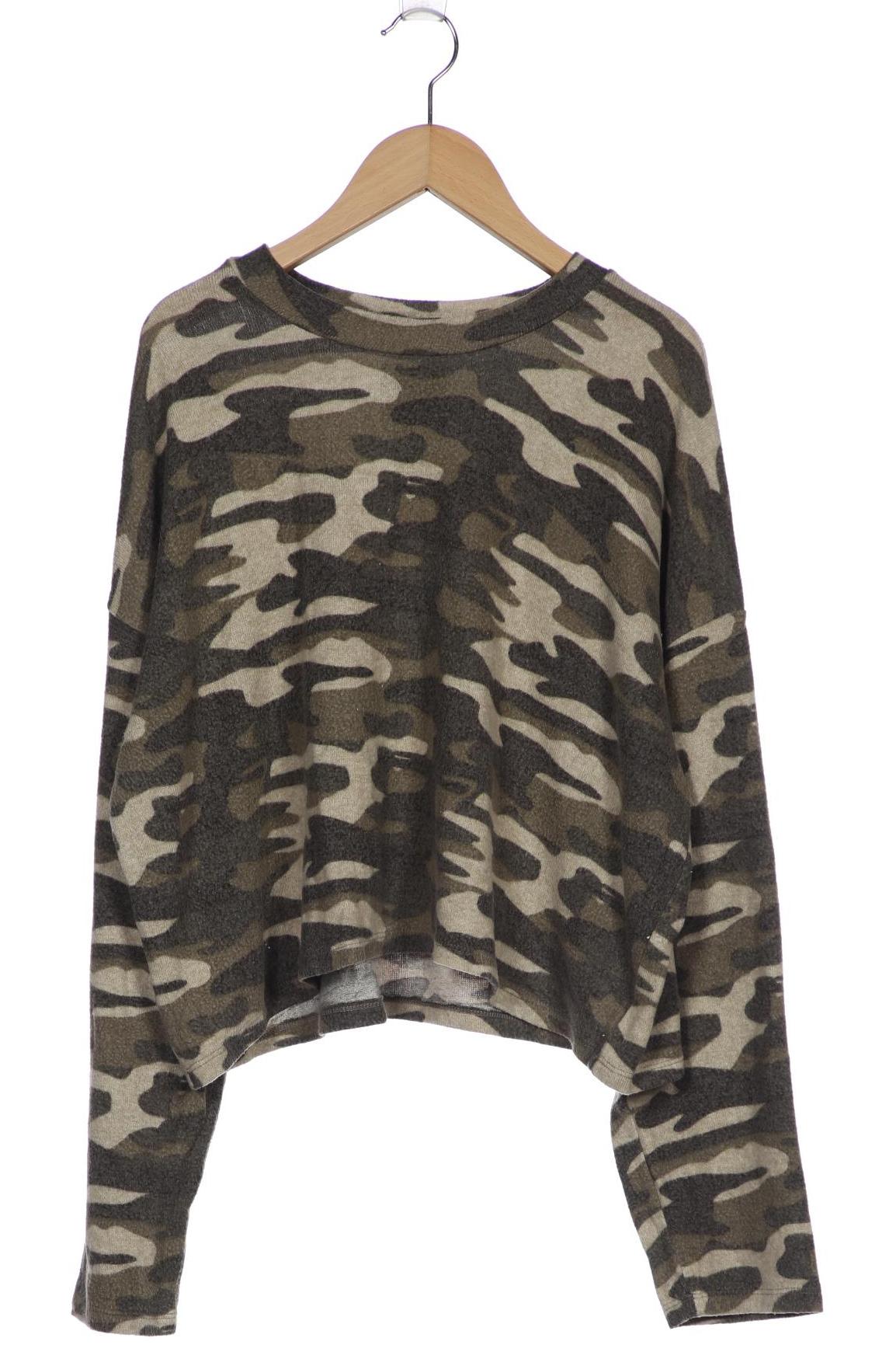 

bershka Damen Pullover, grün, Gr. 38