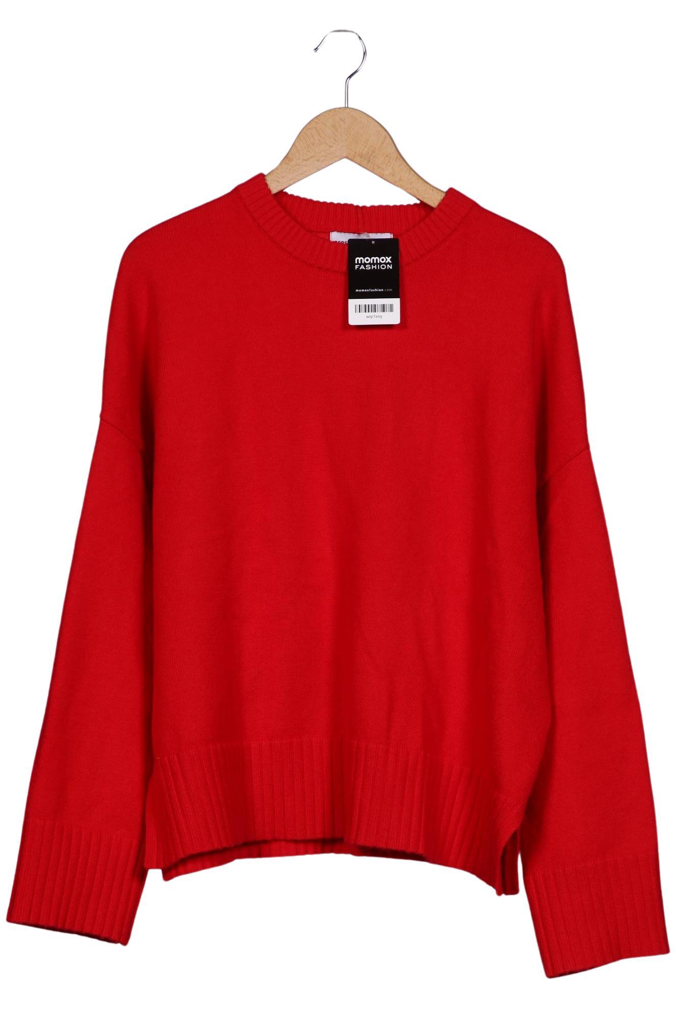 

bershka Damen Pullover, rot, Gr. 42