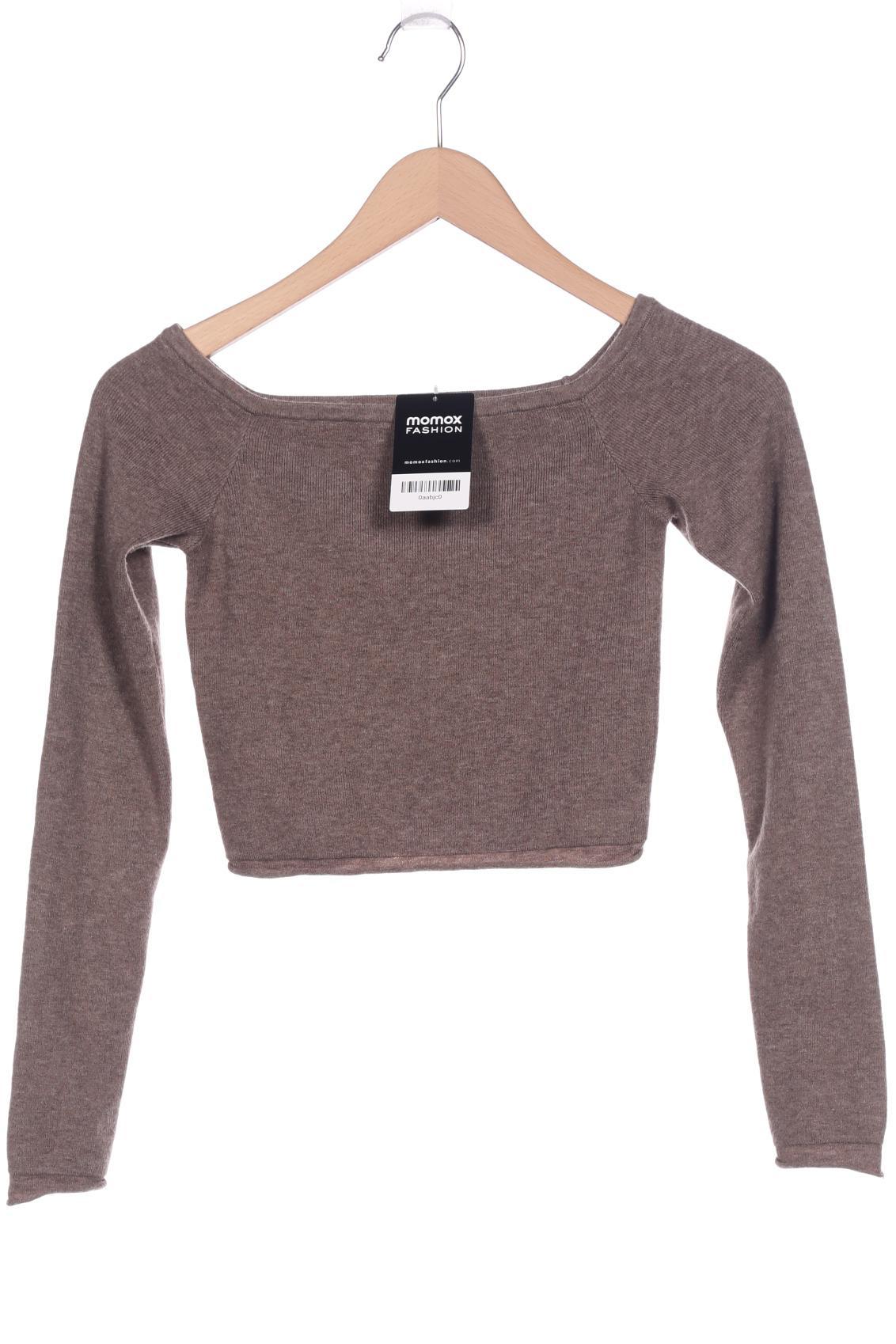 

bershka Damen Pullover, beige, Gr. 38