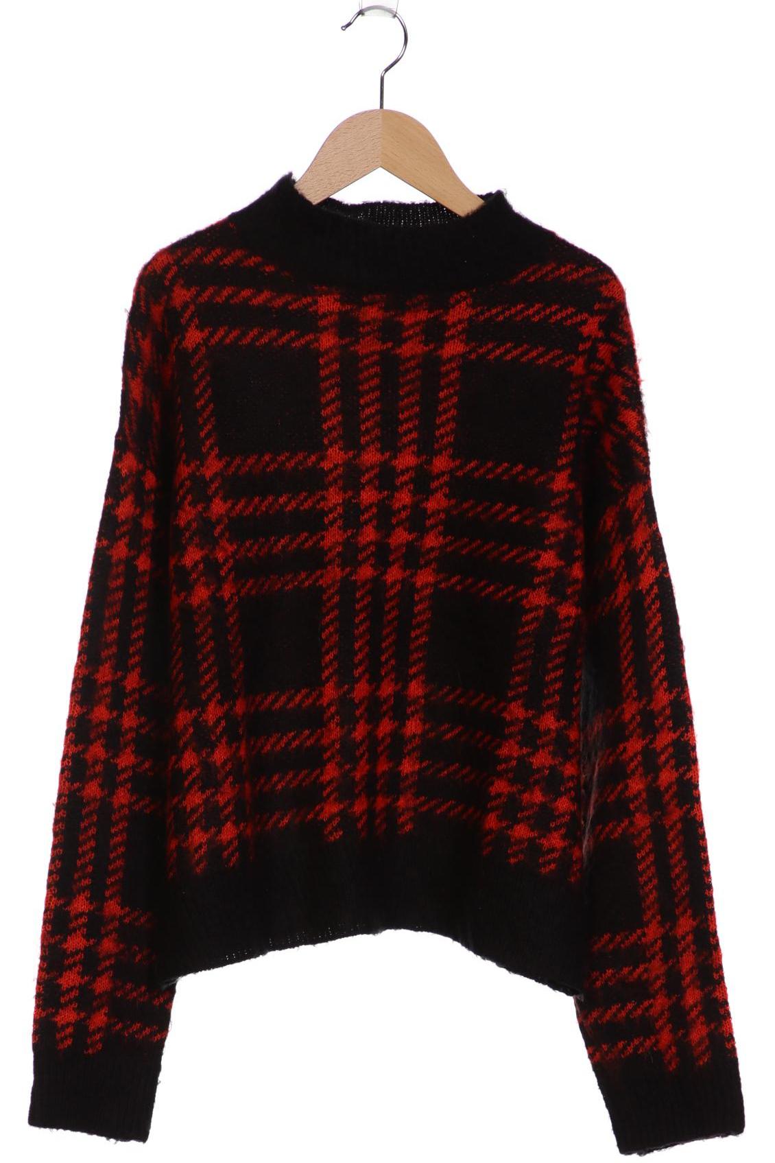 

bershka Damen Pullover, schwarz, Gr. 38