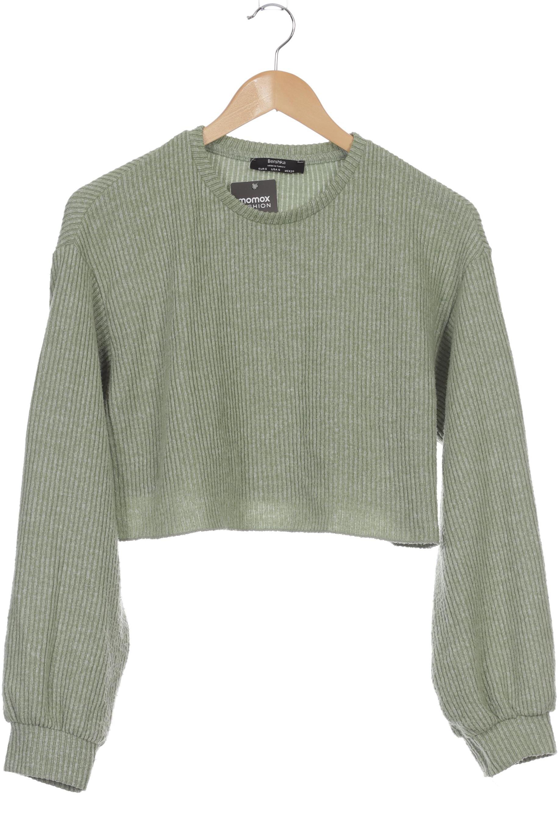 

bershka Damen Pullover, grün, Gr. 36