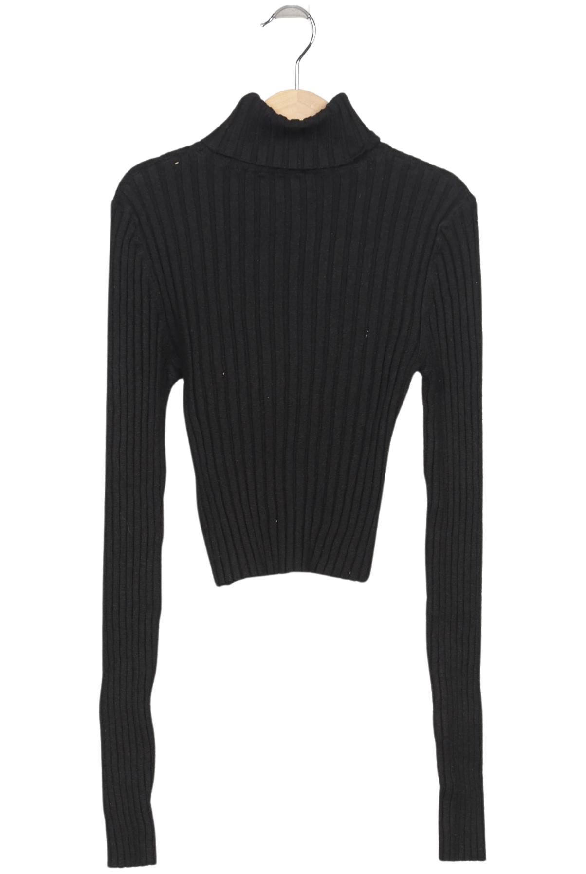 

bershka Damen Pullover, schwarz, Gr. 36