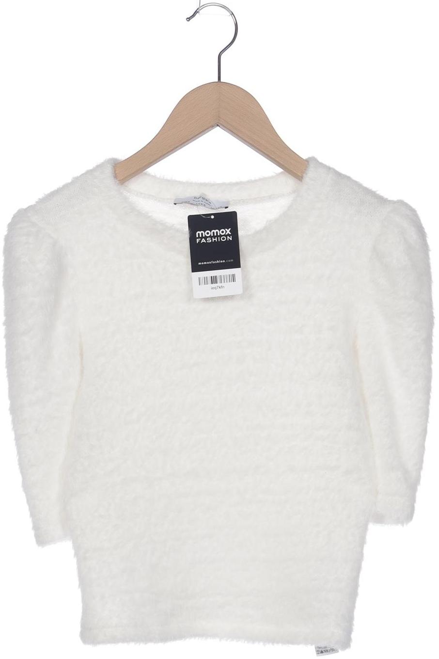 

bershka Damen Pullover, weiß, Gr. 36