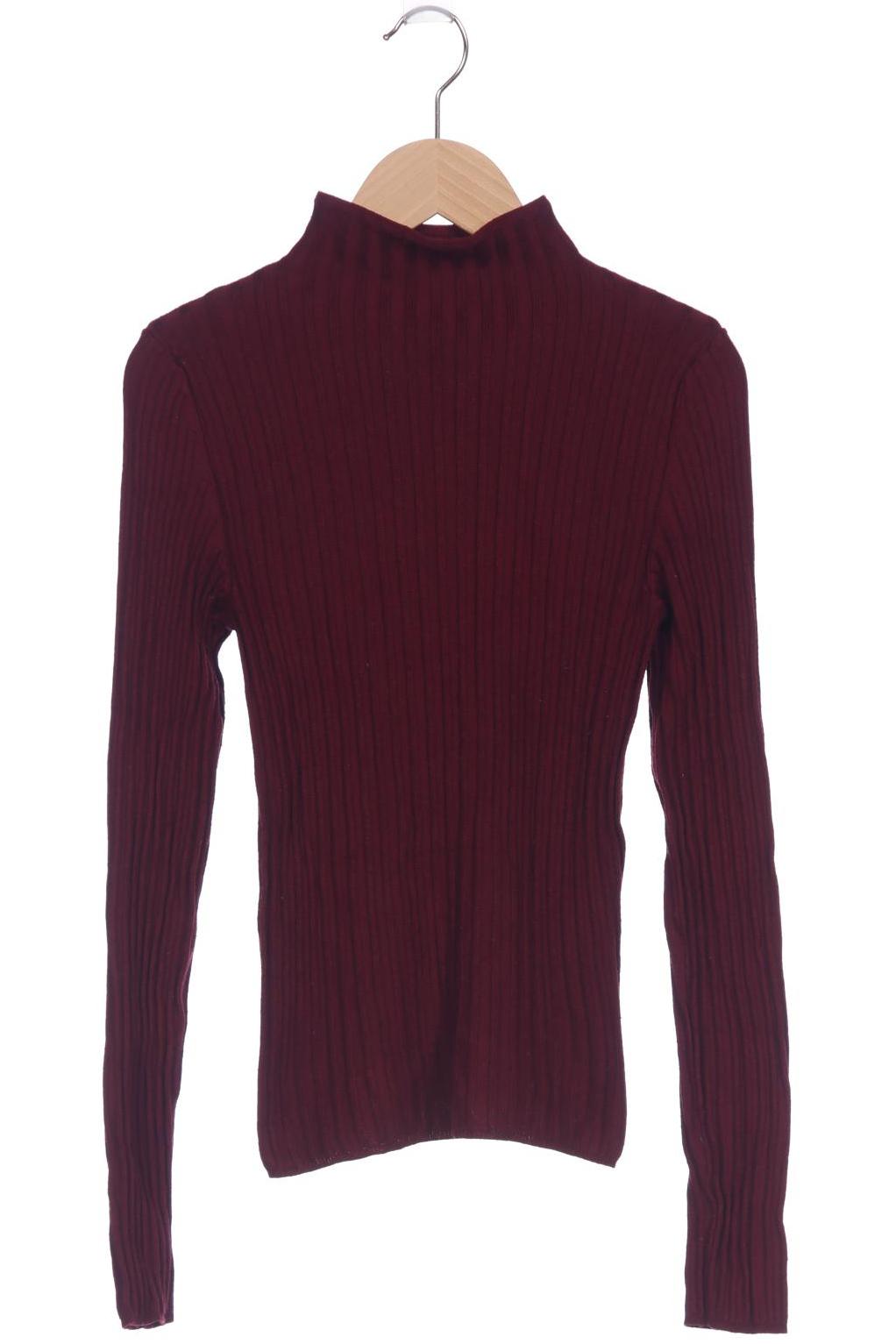 

bershka Damen Pullover, bordeaux, Gr. 36