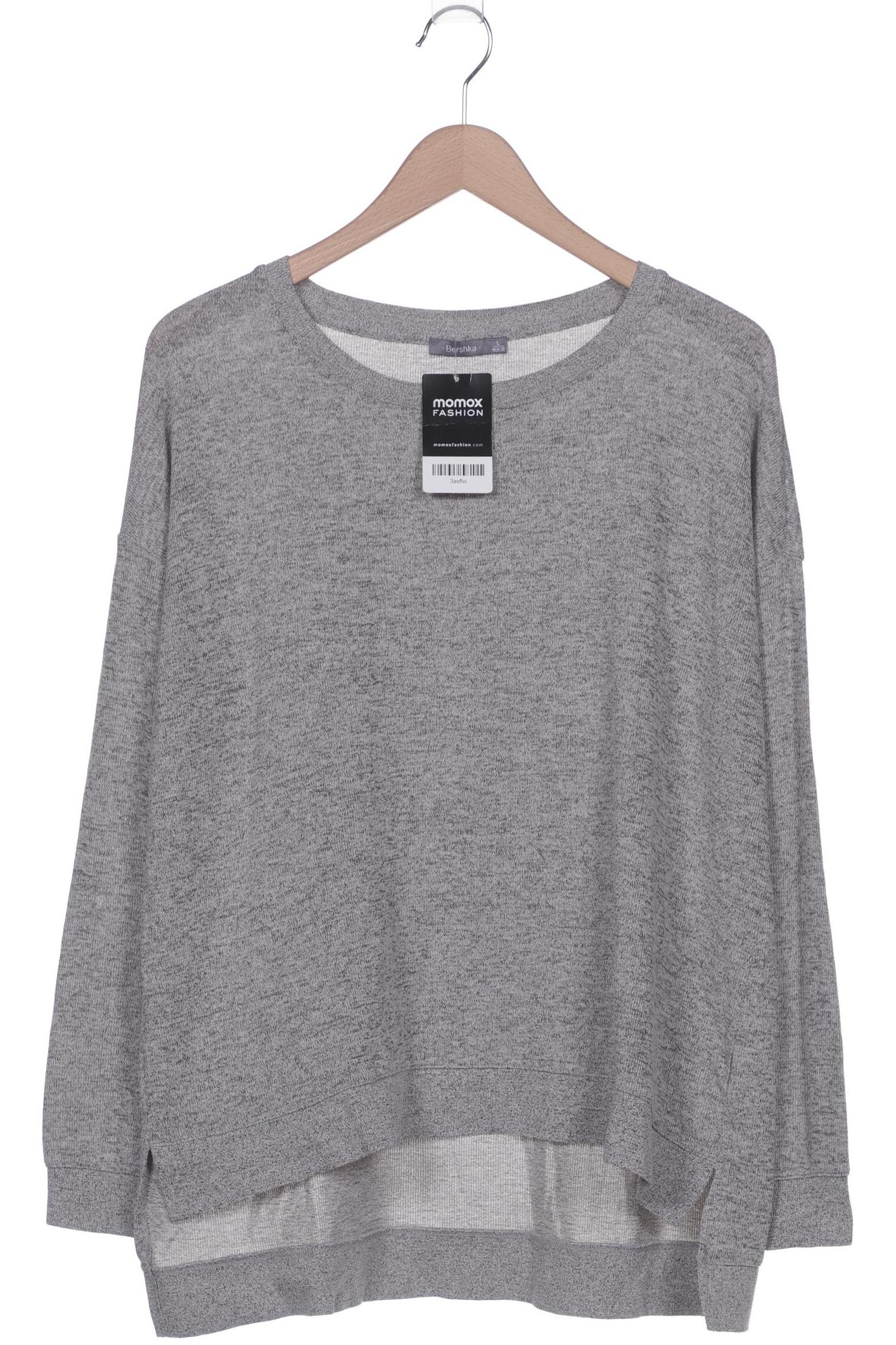 

bershka Damen Pullover, grau, Gr. 42