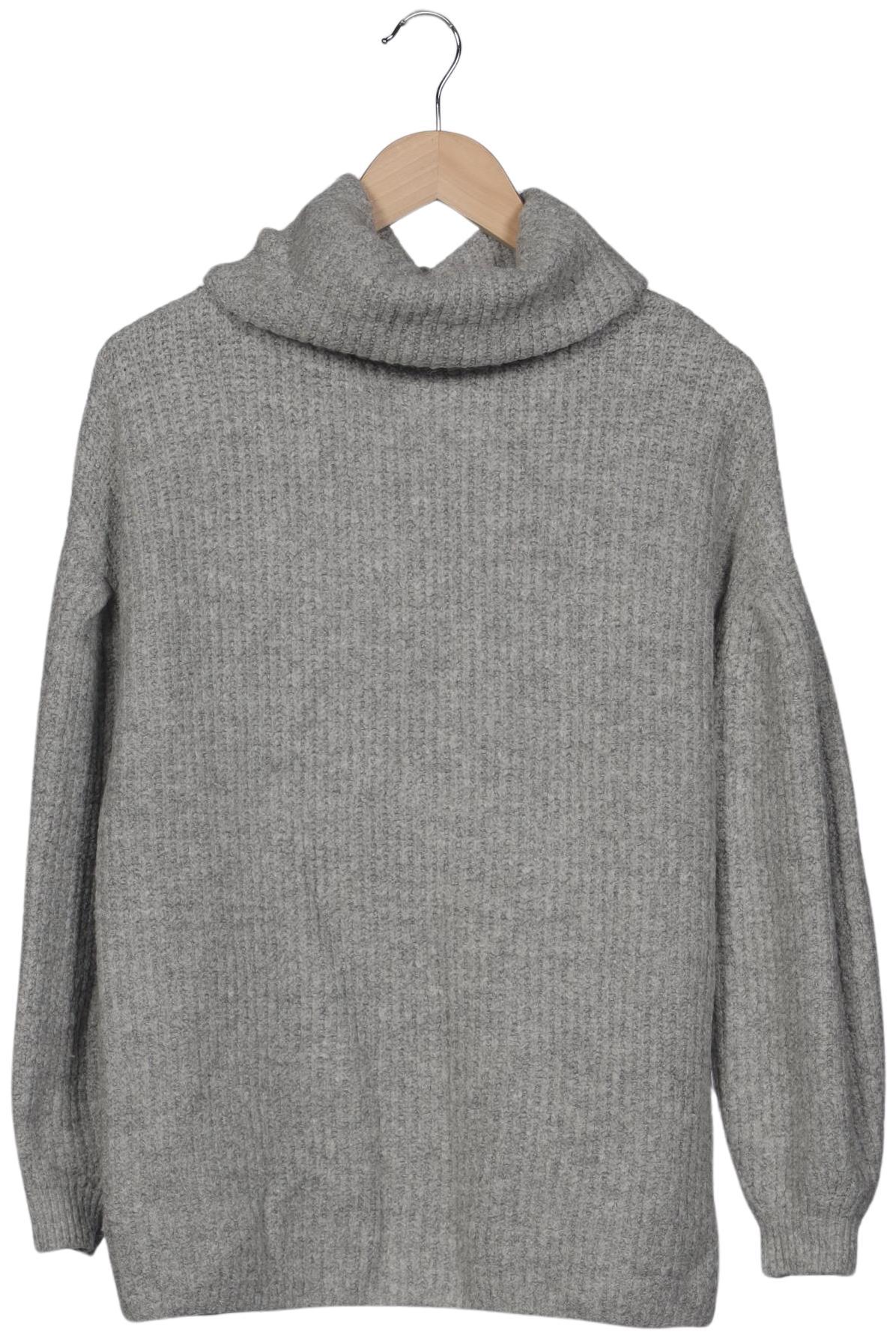 

bershka Damen Pullover, grau, Gr. 34