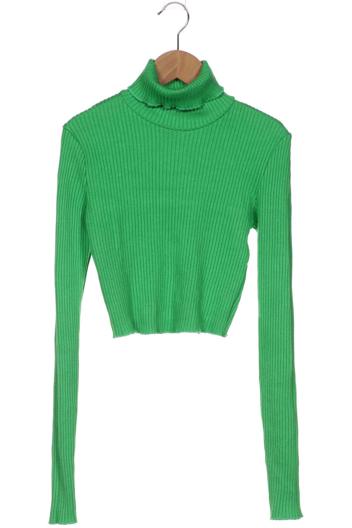 

bershka Damen Pullover, grün, Gr. 38