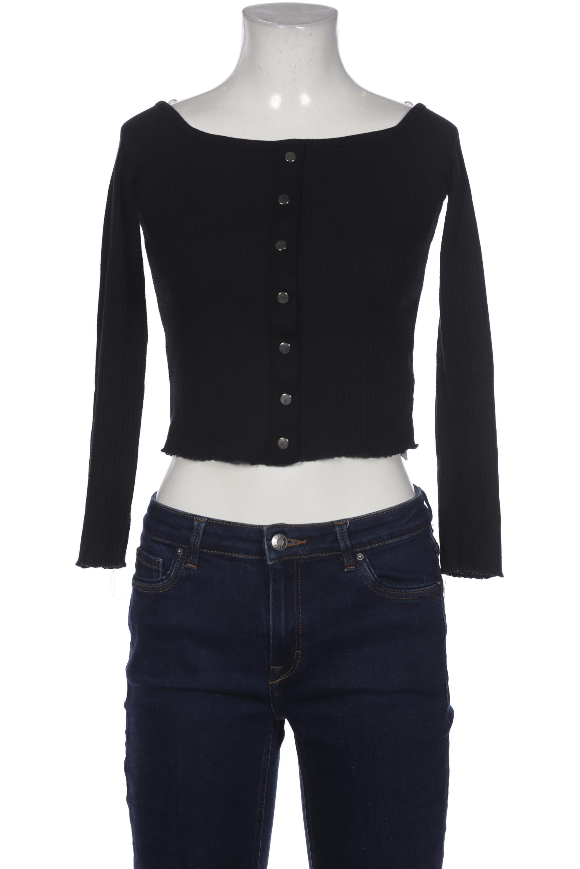 

bershka Damen Pullover, schwarz, Gr. 36