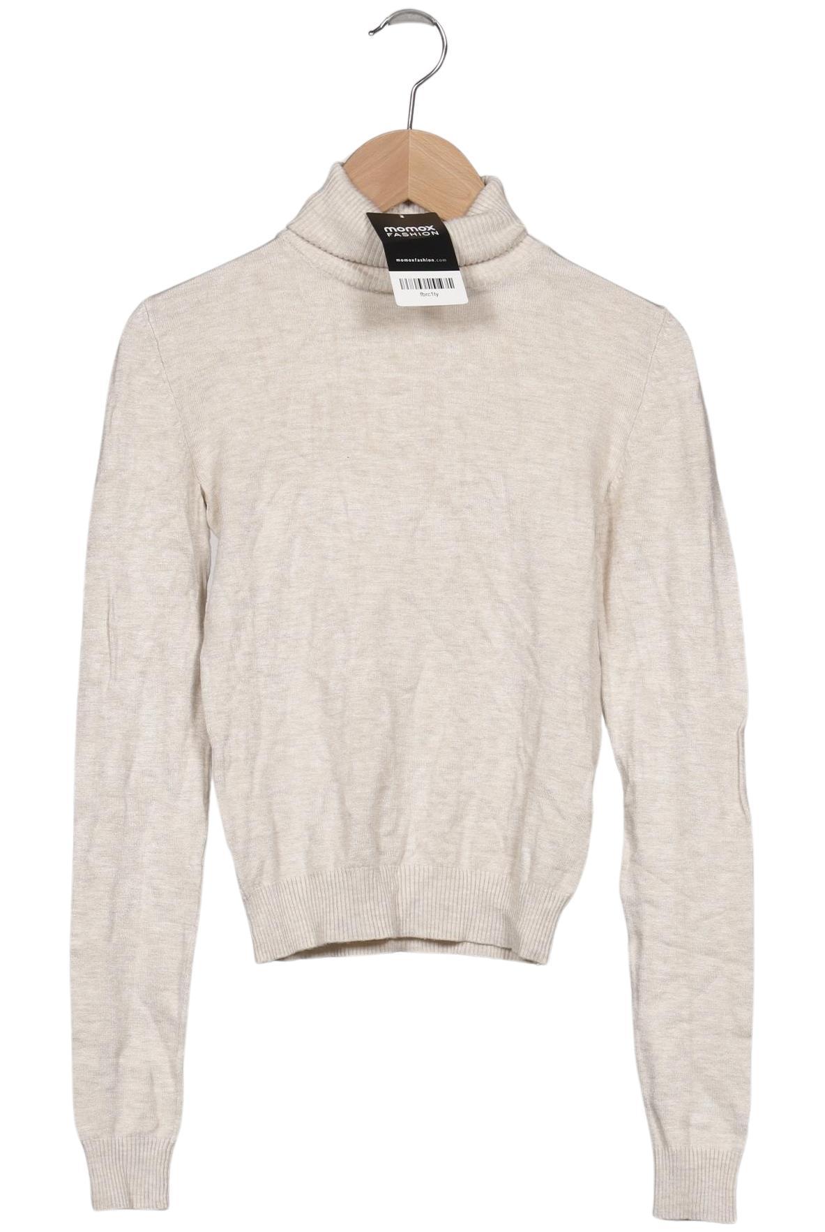 

bershka Damen Pullover, beige, Gr. 34