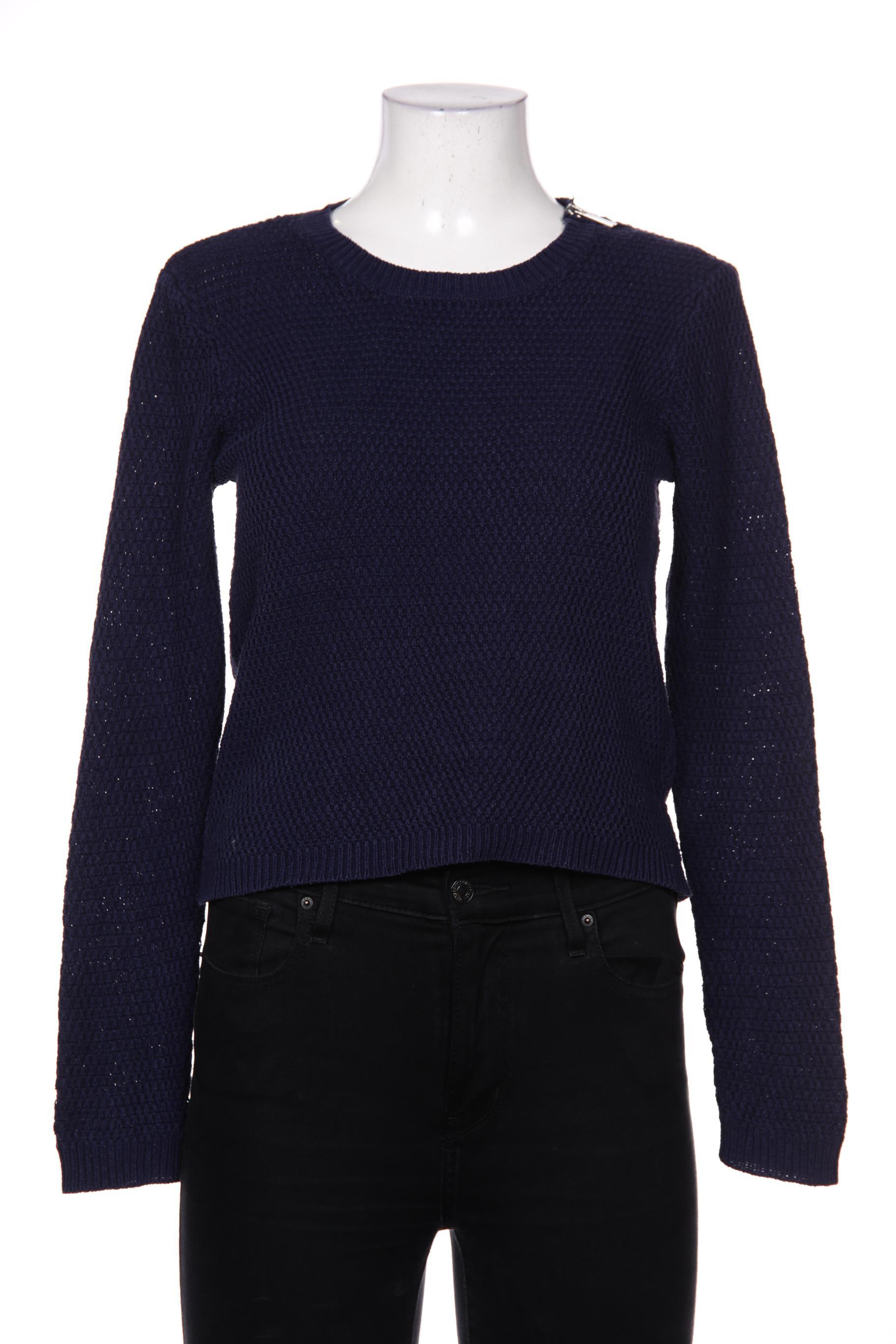 

bershka Damen Pullover, marineblau, Gr. 42