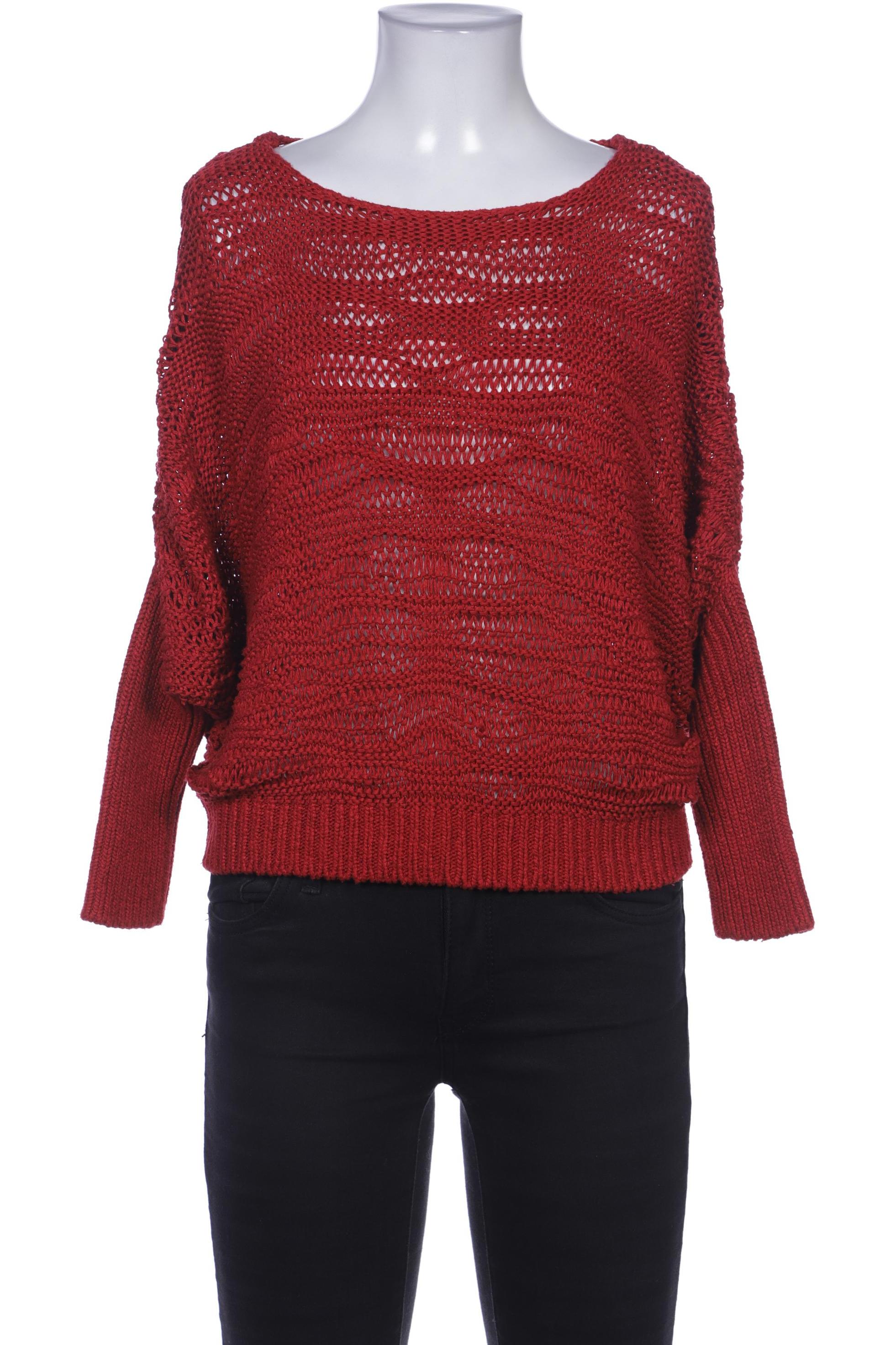 

bershka Damen Pullover, rot, Gr. 36