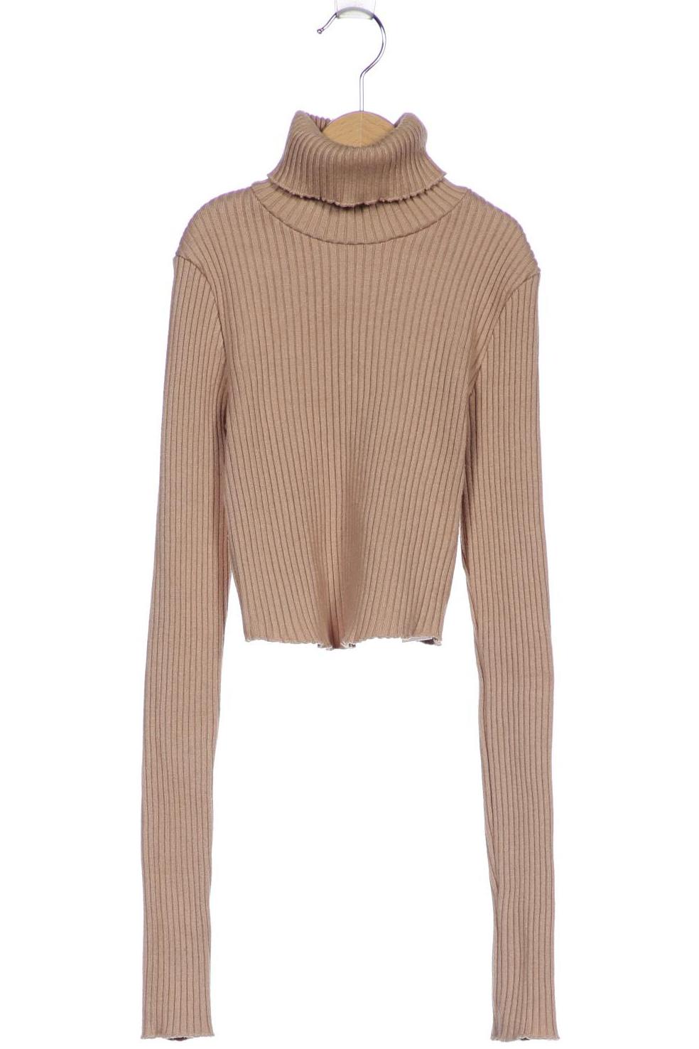 

bershka Damen Pullover, beige, Gr. 34