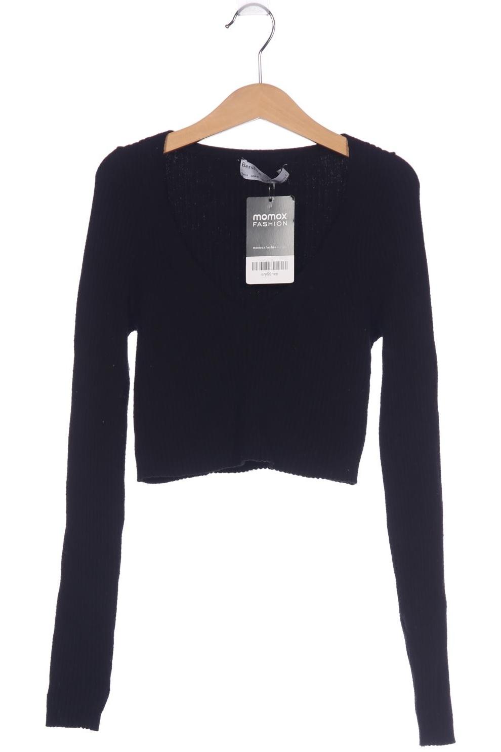 

bershka Damen Pullover, schwarz, Gr. 36