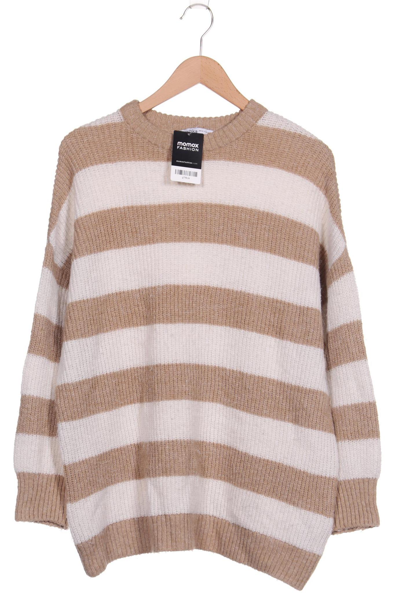 

bershka Damen Pullover, beige