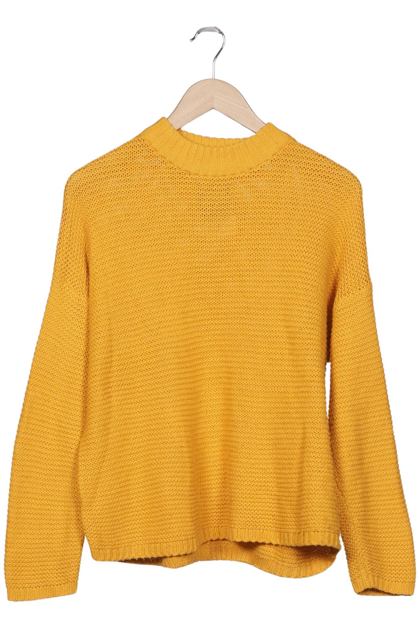 

bershka Damen Pullover, gelb, Gr. 36