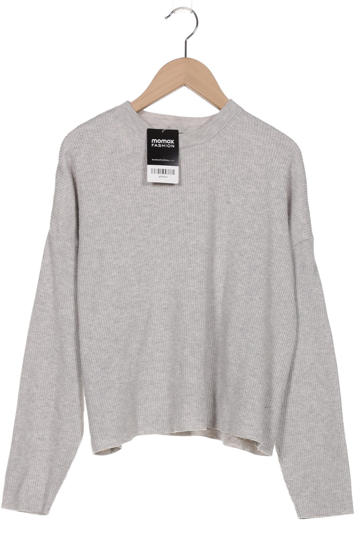 

bershka Damen Pullover, grau, Gr. 38