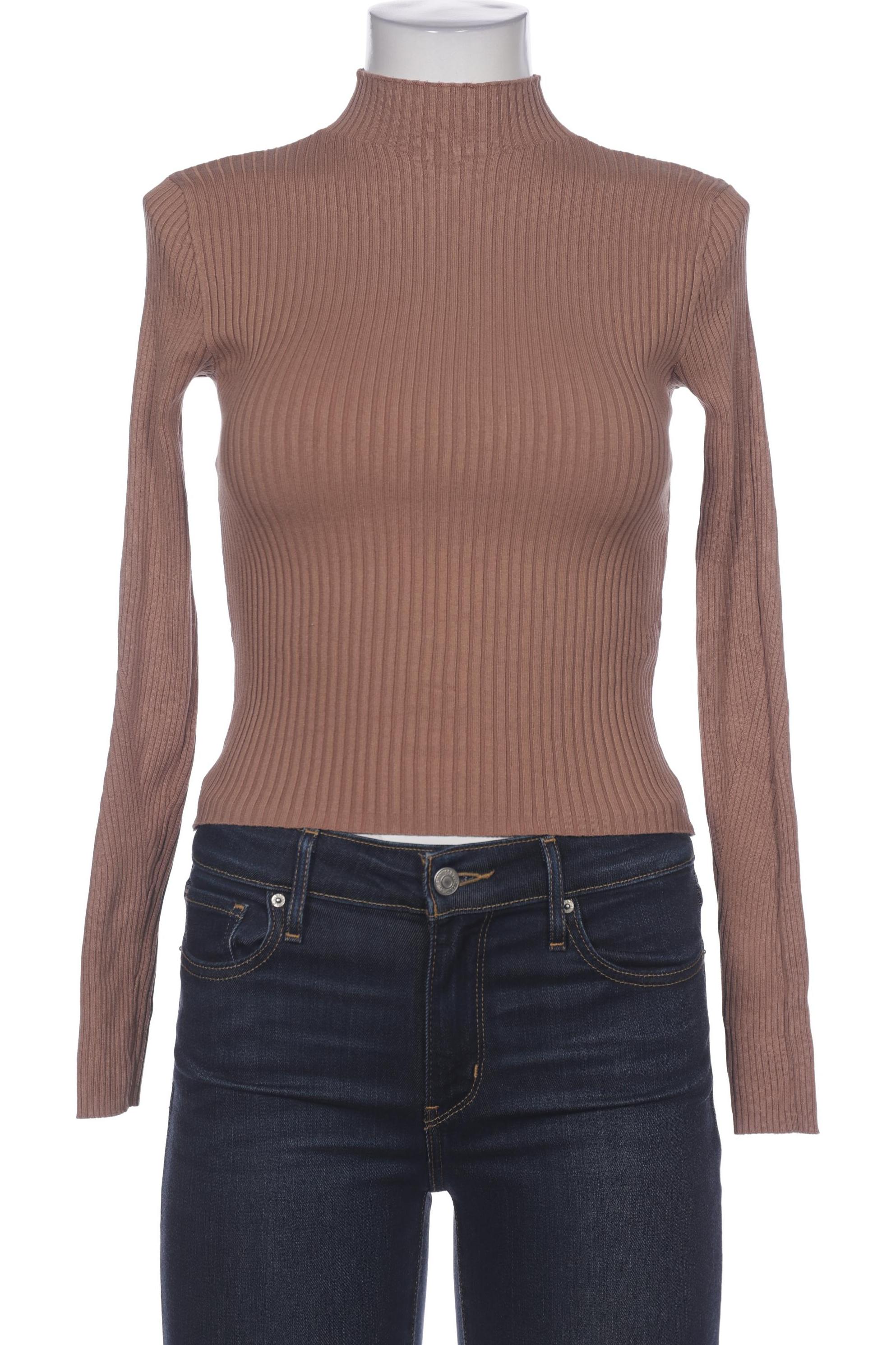 

bershka Damen Pullover, braun, Gr. 38