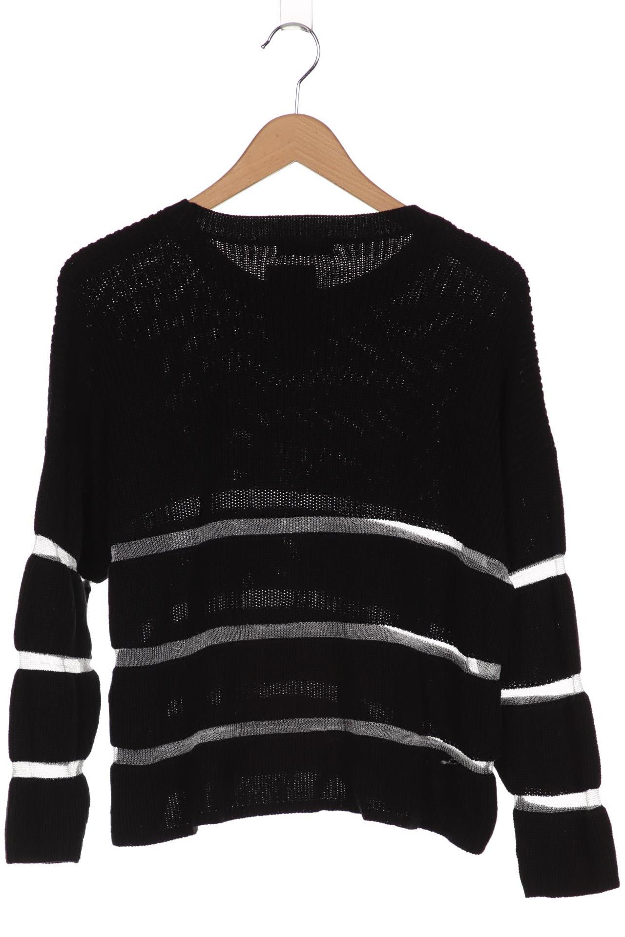 

bershka Damen Pullover, schwarz