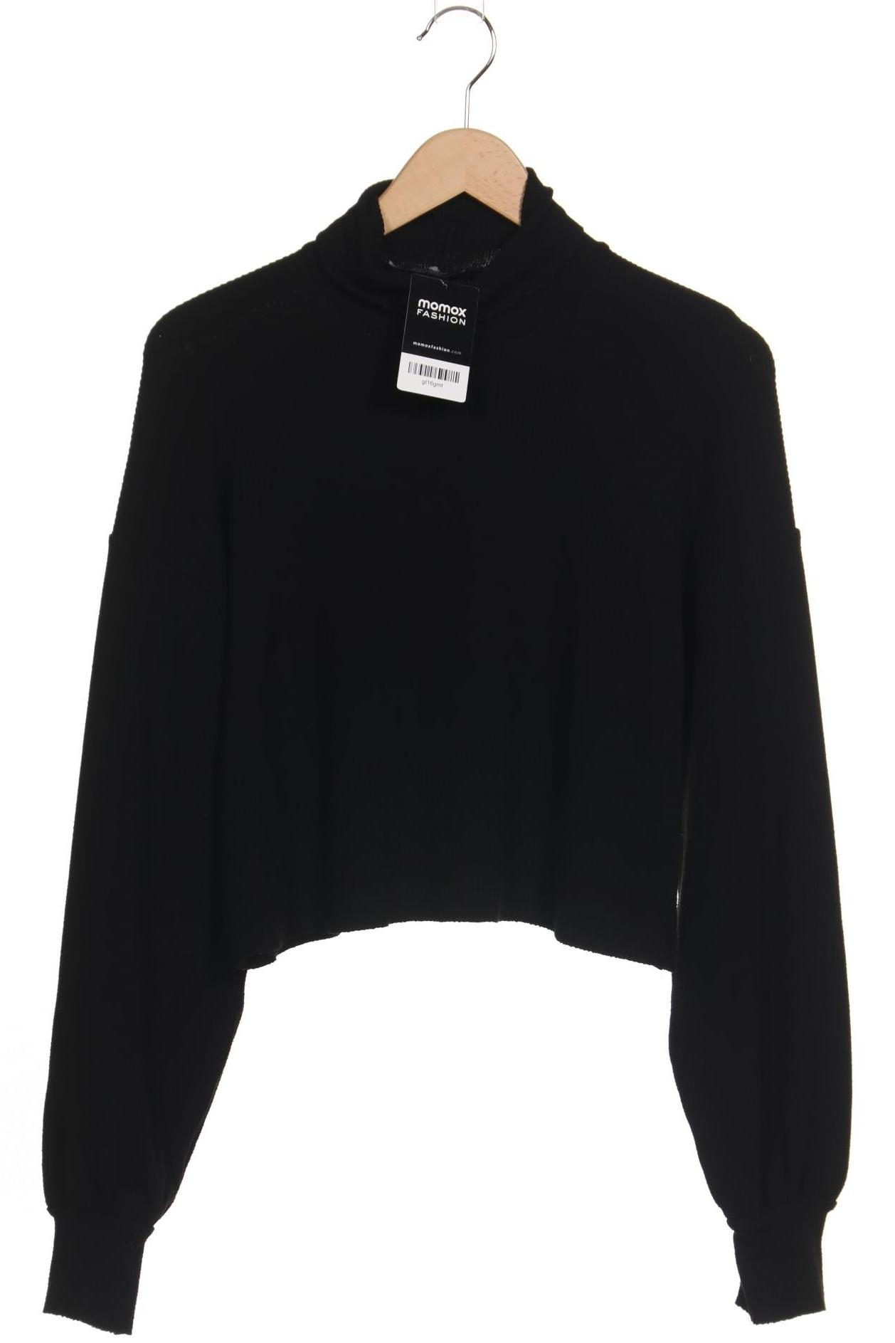 

bershka Damen Pullover, schwarz, Gr. 38