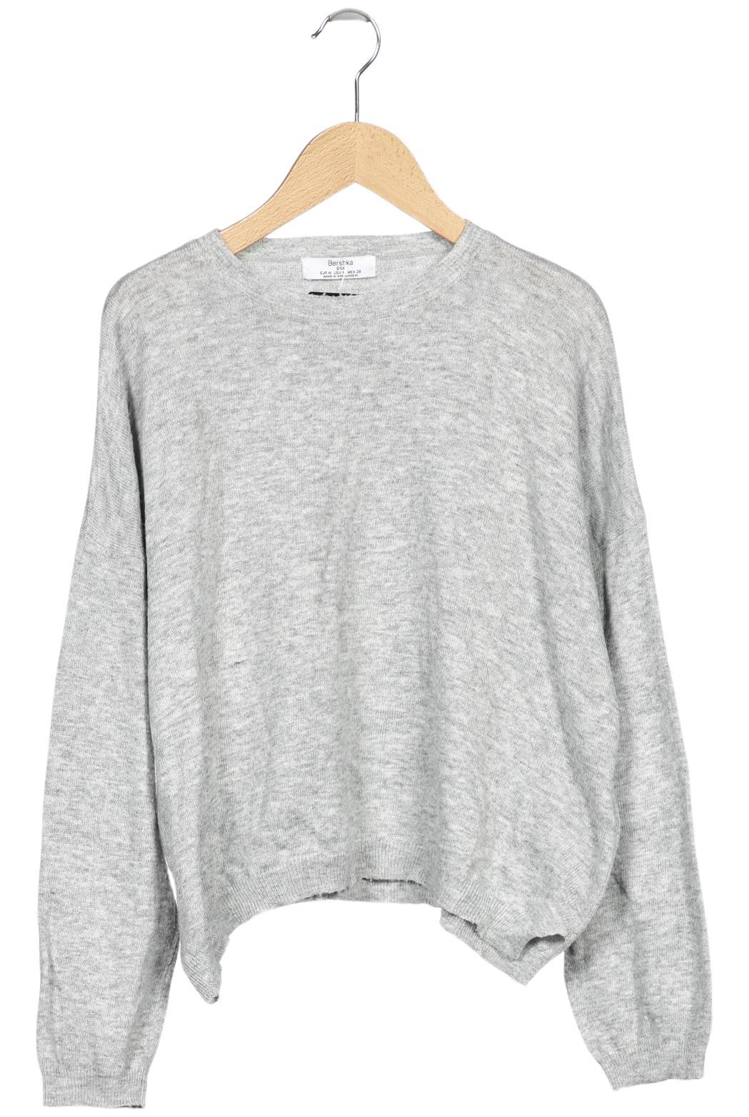 

bershka Damen Pullover, grau, Gr. 38