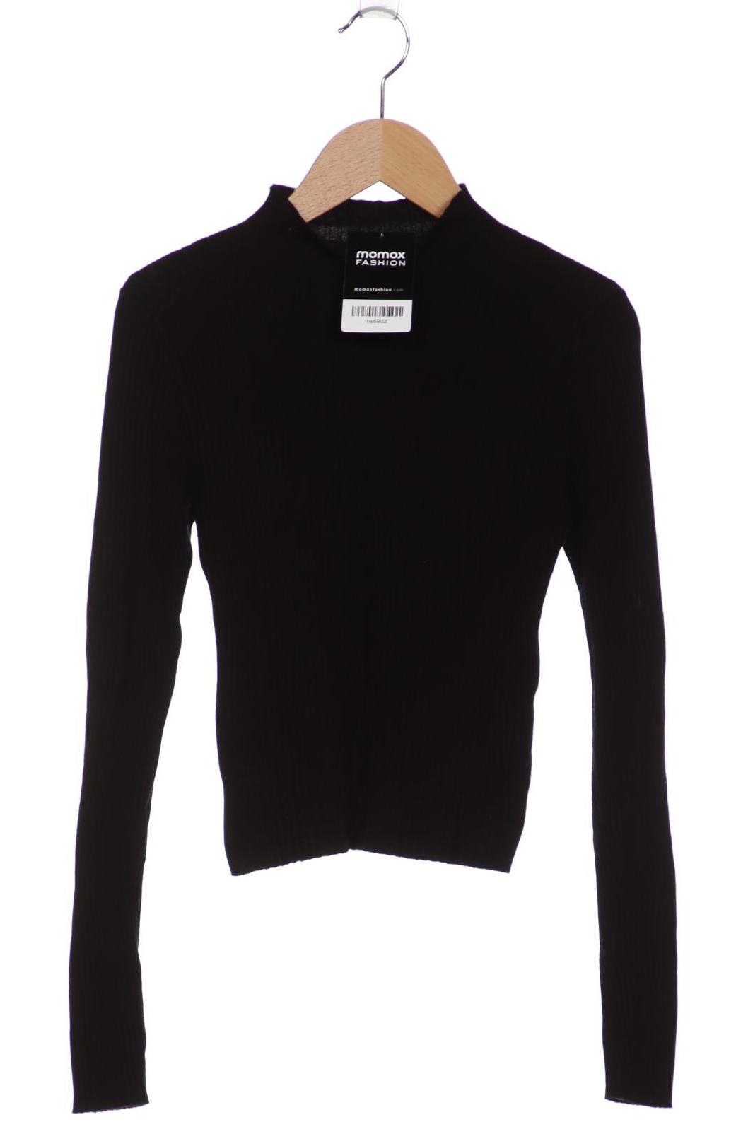 

bershka Damen Pullover, schwarz, Gr. 34
