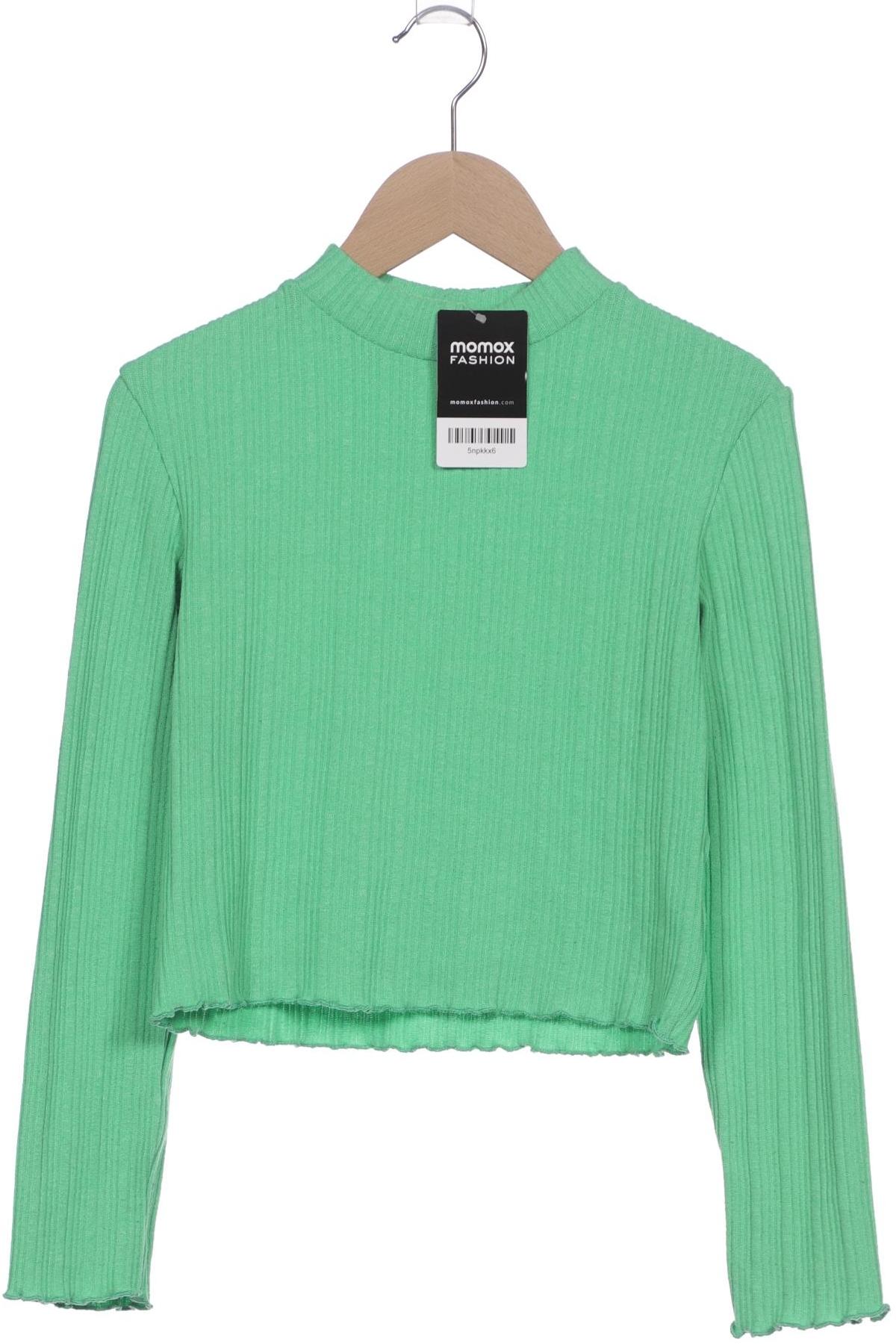 

bershka Damen Pullover, grün, Gr. 36