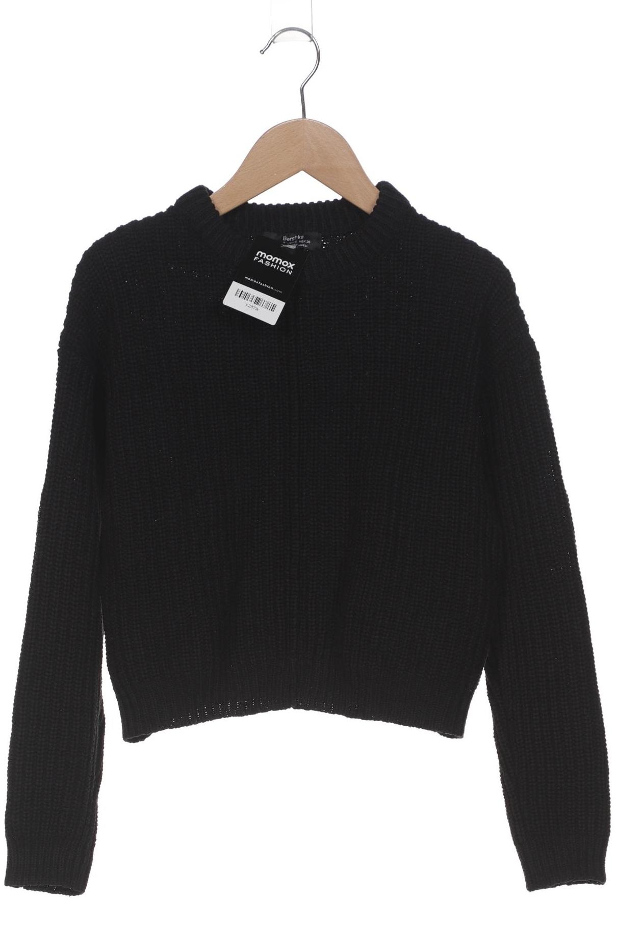 

bershka Damen Pullover, schwarz, Gr. 36