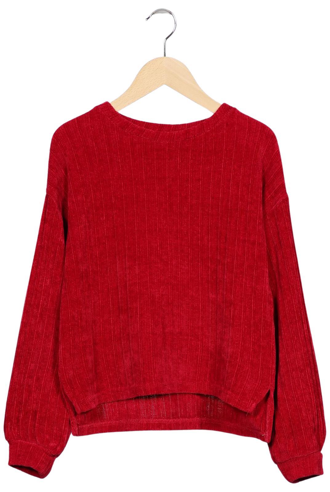 

bershka Damen Pullover, rot, Gr. 34