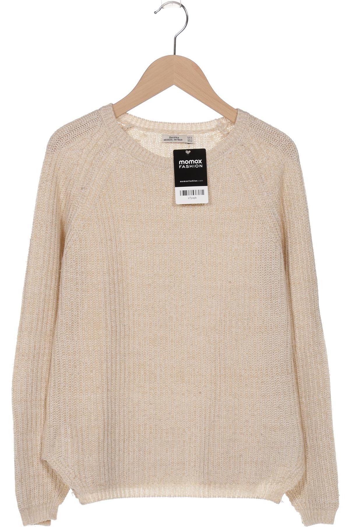 

bershka Damen Pullover, beige, Gr. 36