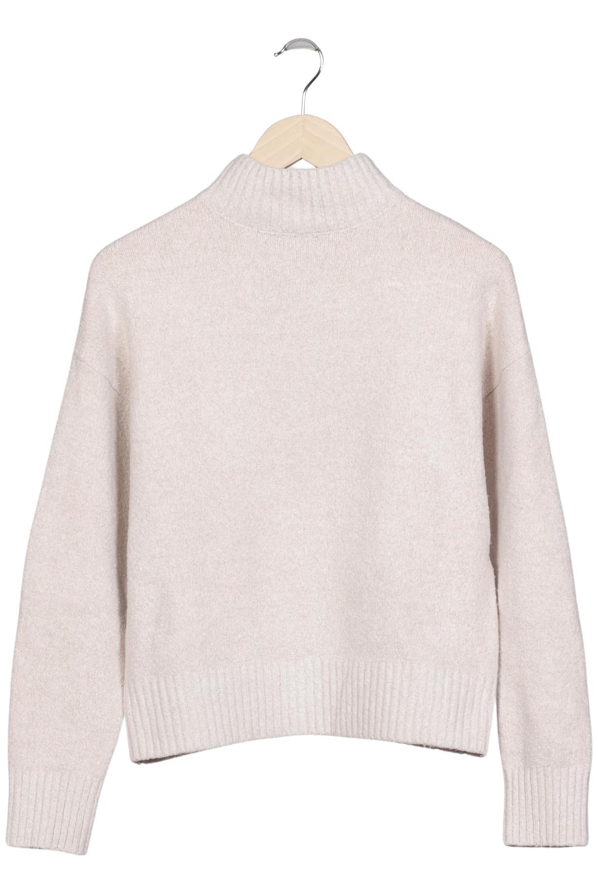 

bershka Damen Pullover, beige, Gr. 36