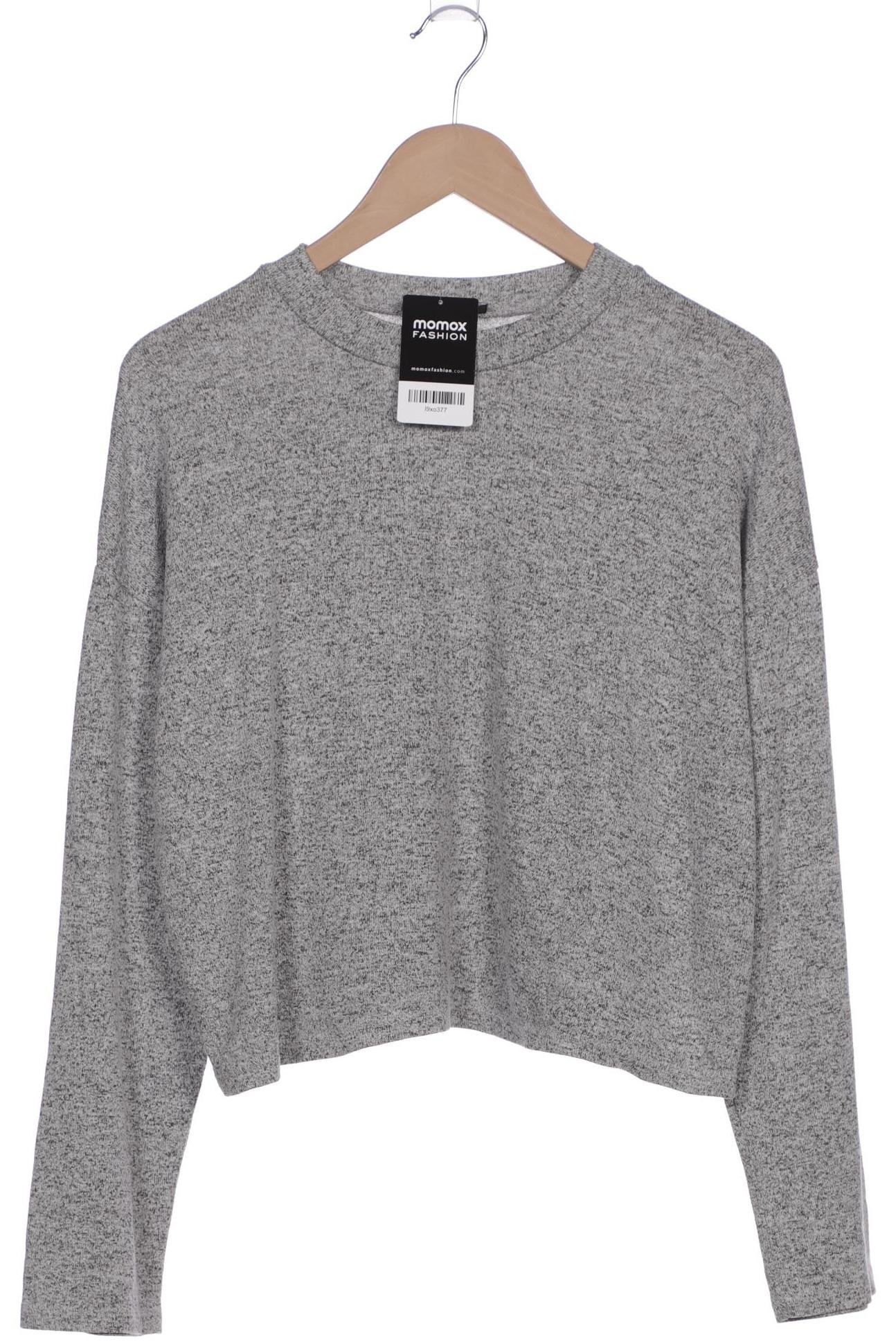 

bershka Damen Pullover, grau, Gr. 38