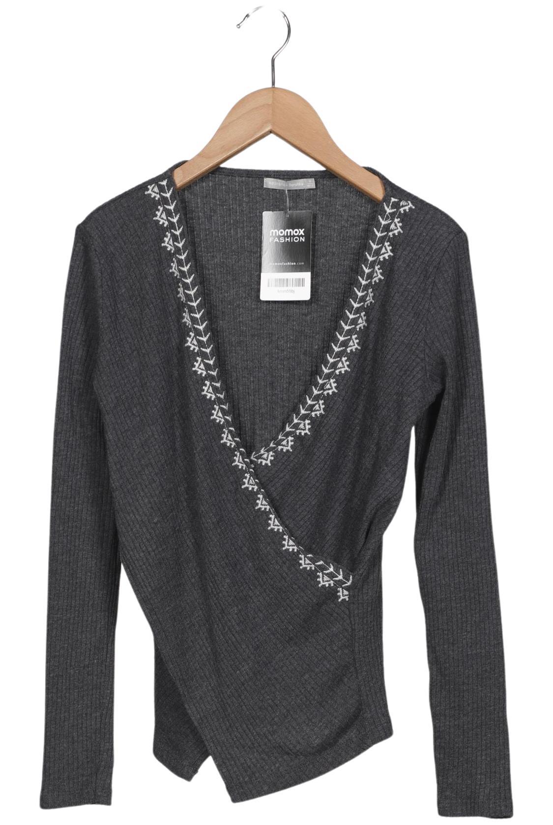 

bershka Damen Pullover, grau, Gr. 38